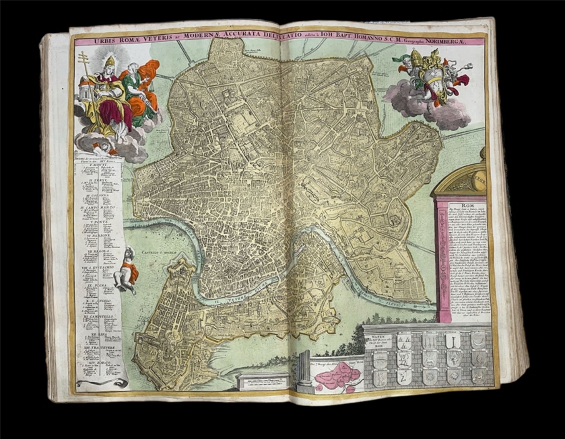 J.B. HOMANN "Neuer Atlas über die gantze Welt" (Nürnberg, 1712) - Bild 121 aus 125