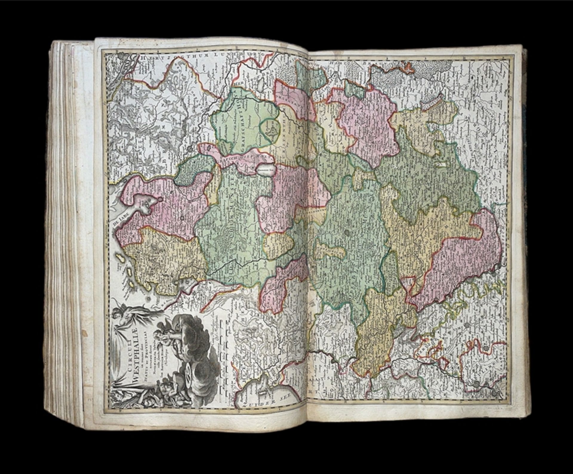 J.B. HOMANN "Neuer Atlas über die gantze Welt" (Nürnberg, 1712) - Bild 51 aus 125