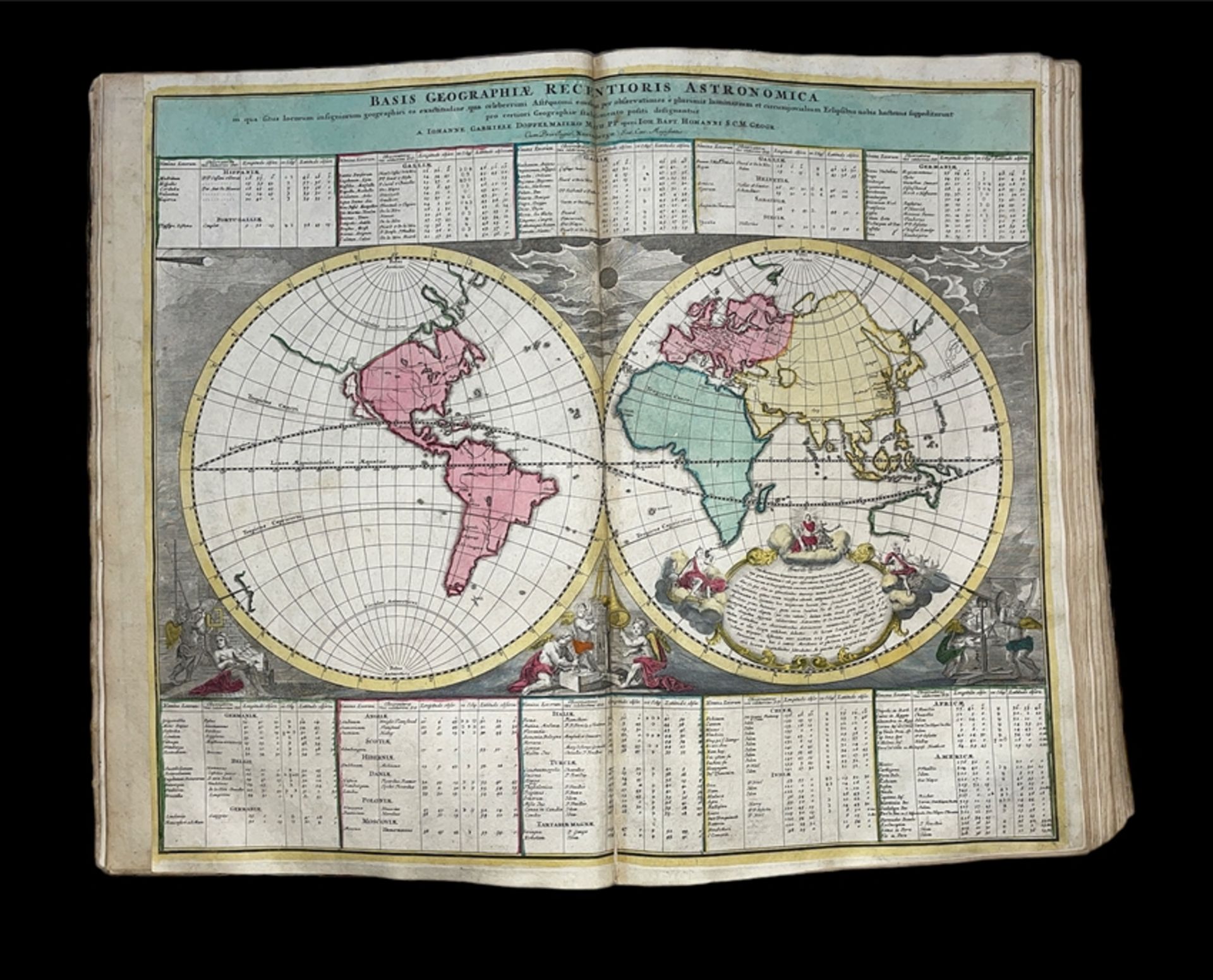 J.B. HOMANN "Neuer Atlas über die gantze Welt" (Nürnberg, 1712) - Bild 103 aus 125