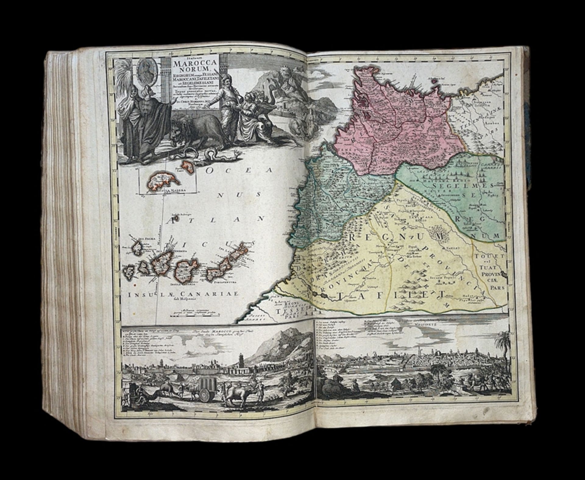 J.B. HOMANN "Neuer Atlas über die gantze Welt" (Nürnberg, 1712) - Bild 11 aus 125