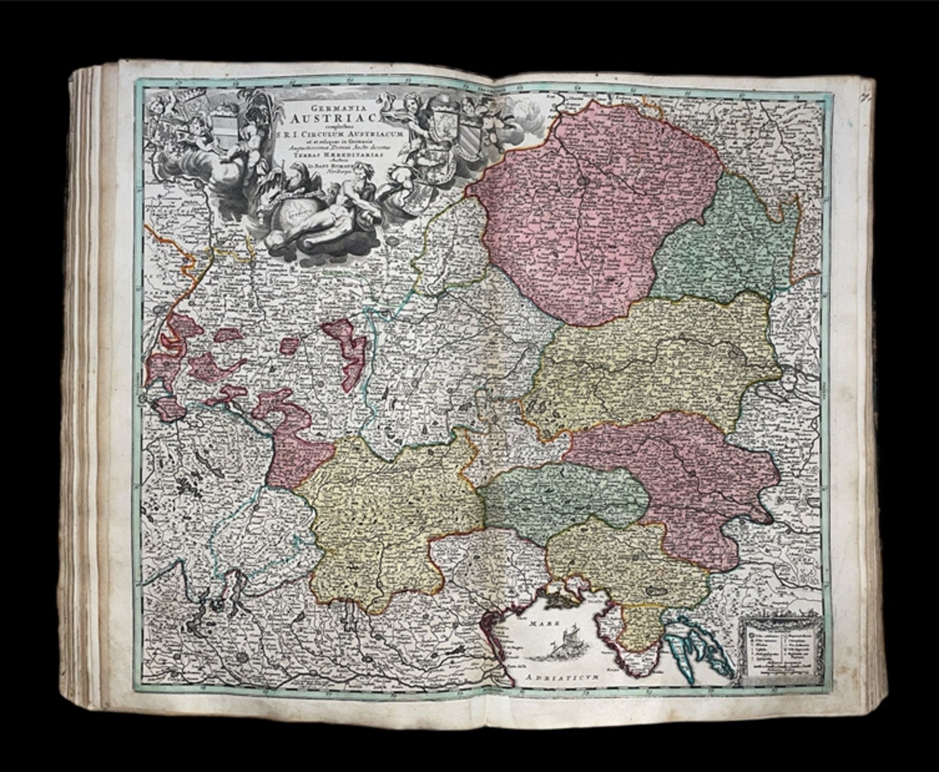 J.B. HOMANN "Neuer Atlas über die gantze Welt" (Nürnberg, 1712) - Bild 79 aus 125