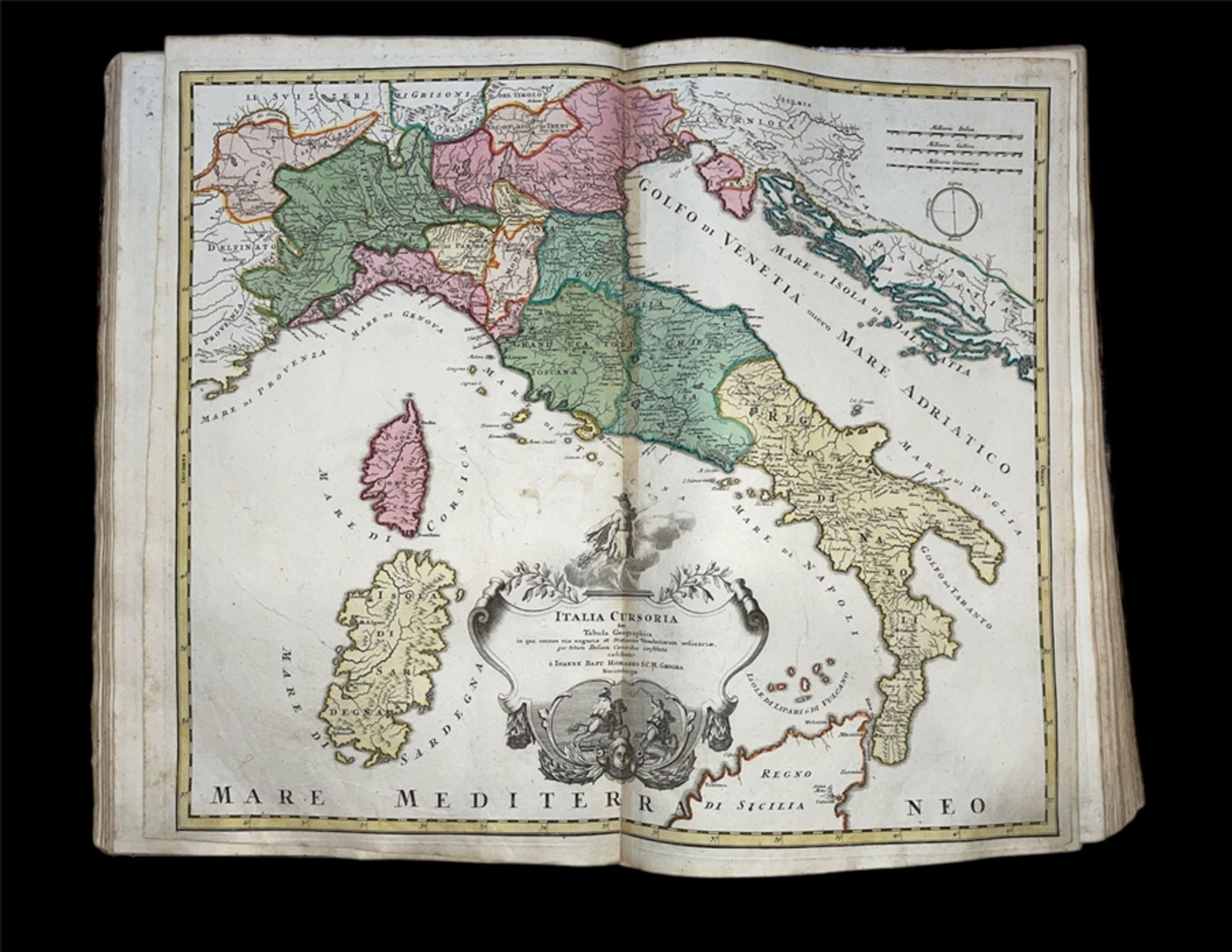J.B. HOMANN "Neuer Atlas über die gantze Welt" (Nürnberg, 1712) - Bild 118 aus 125
