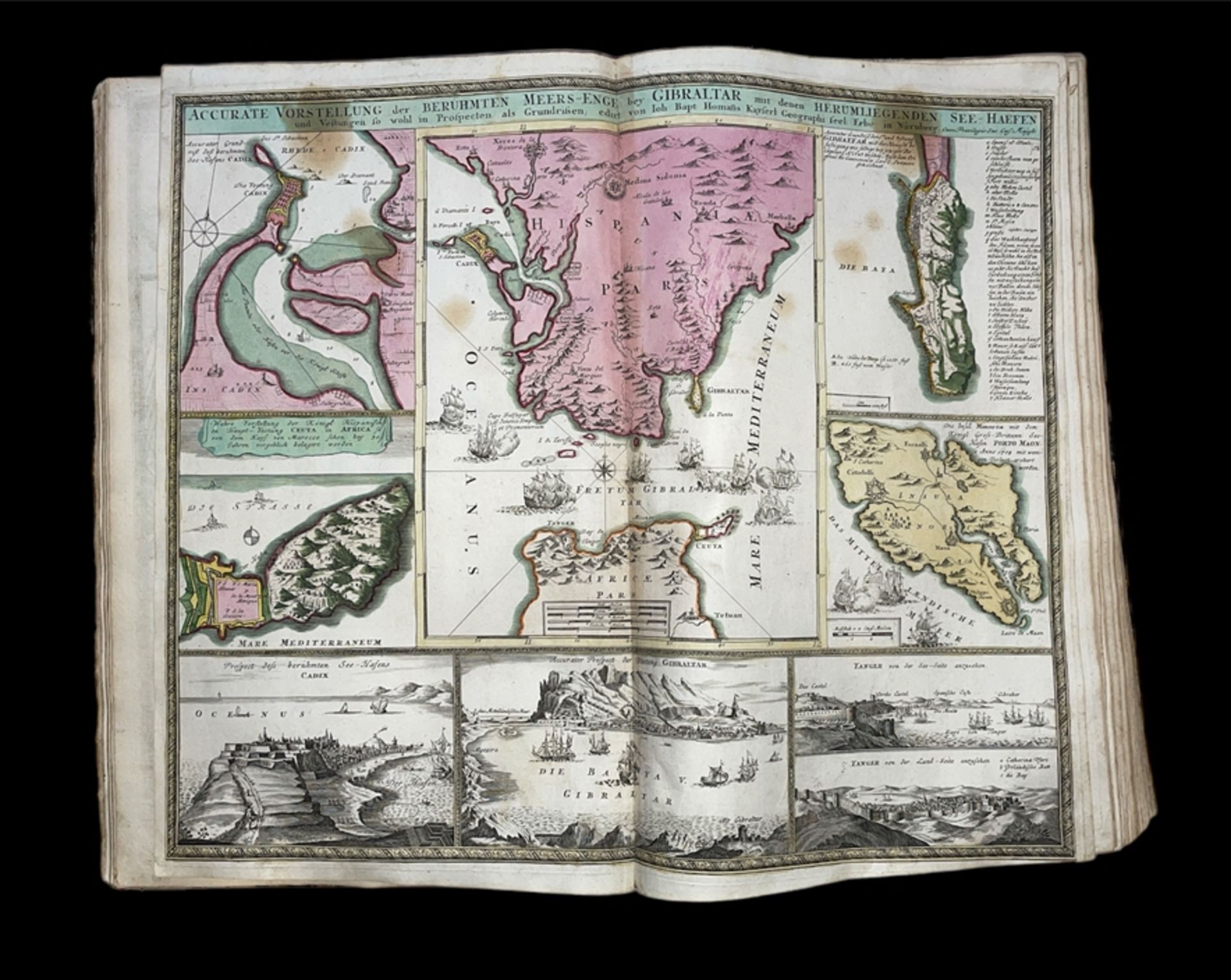 J.B. HOMANN "Neuer Atlas über die gantze Welt" (Nürnberg, 1712) - Bild 113 aus 125