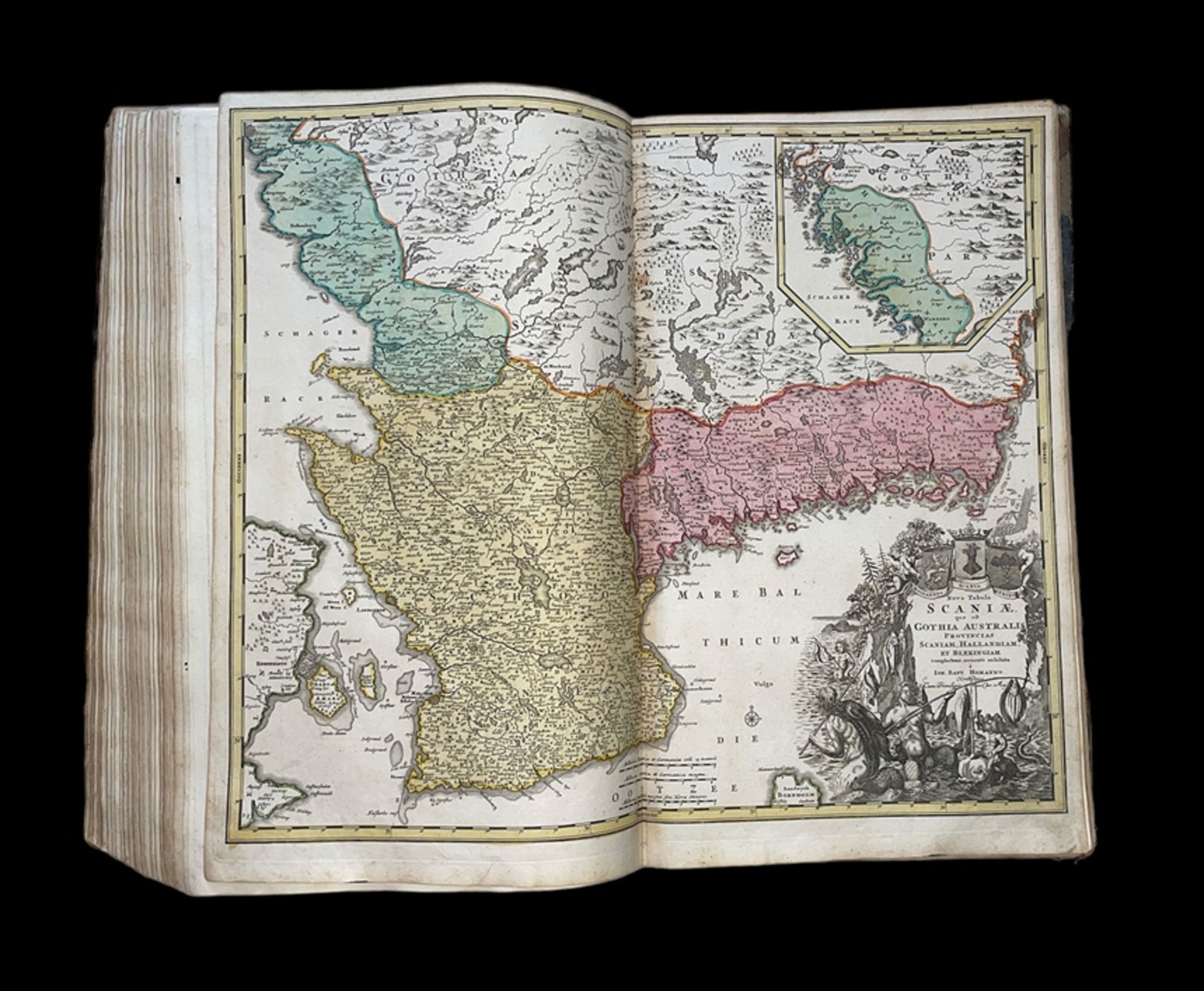 J.B. HOMANN "Neuer Atlas über die gantze Welt" (Nürnberg, 1712) - Bild 25 aus 125