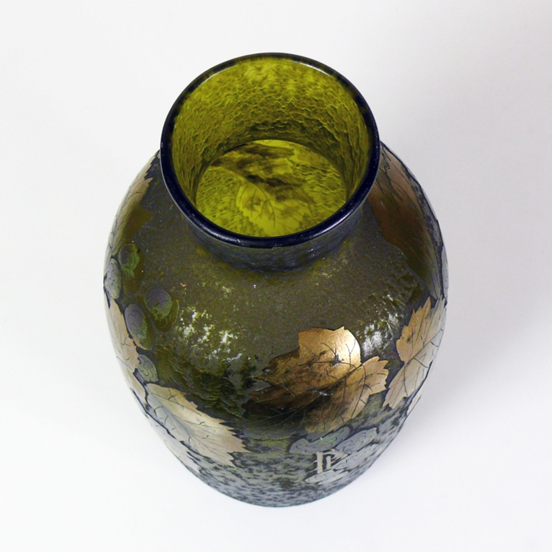 Jugendstil-Vase LEGRAS (1.H.20.Jh.) - Image 3 of 6