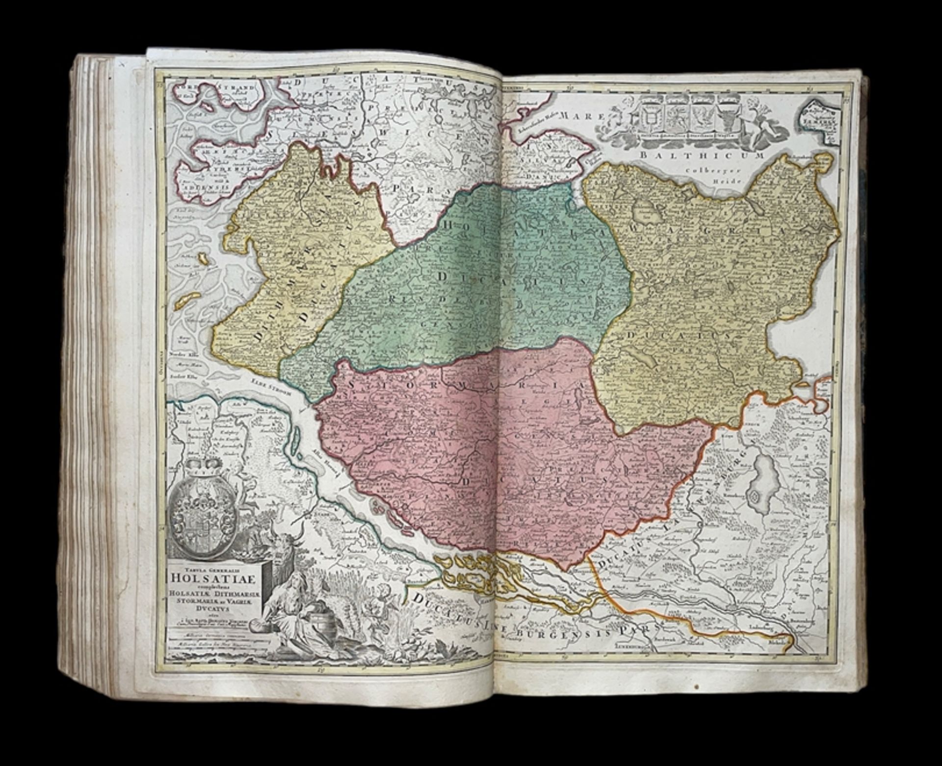 J.B. HOMANN "Neuer Atlas über die gantze Welt" (Nürnberg, 1712) - Bild 53 aus 125
