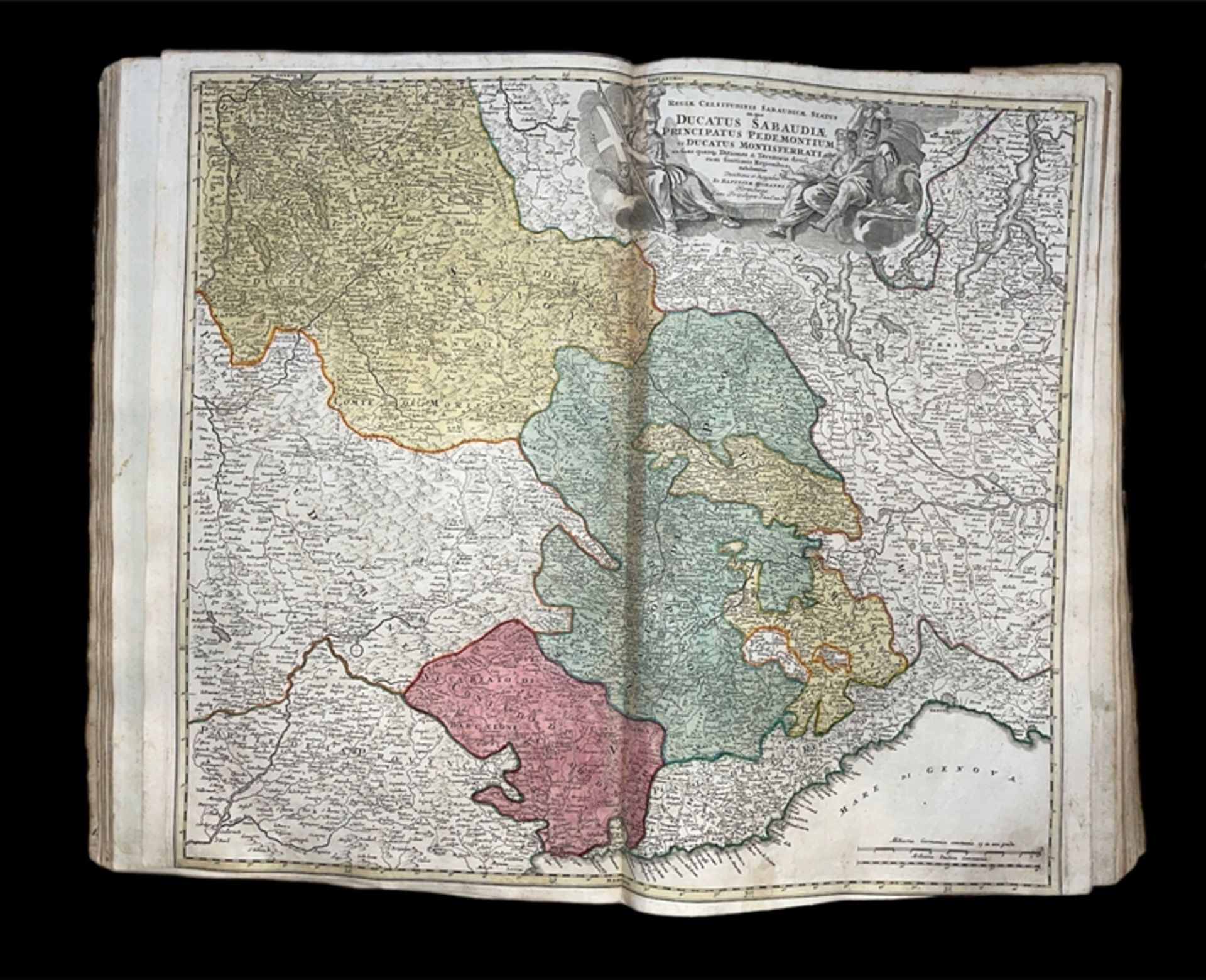 J.B. HOMANN "Neuer Atlas über die gantze Welt" (Nürnberg, 1712) - Bild 91 aus 125
