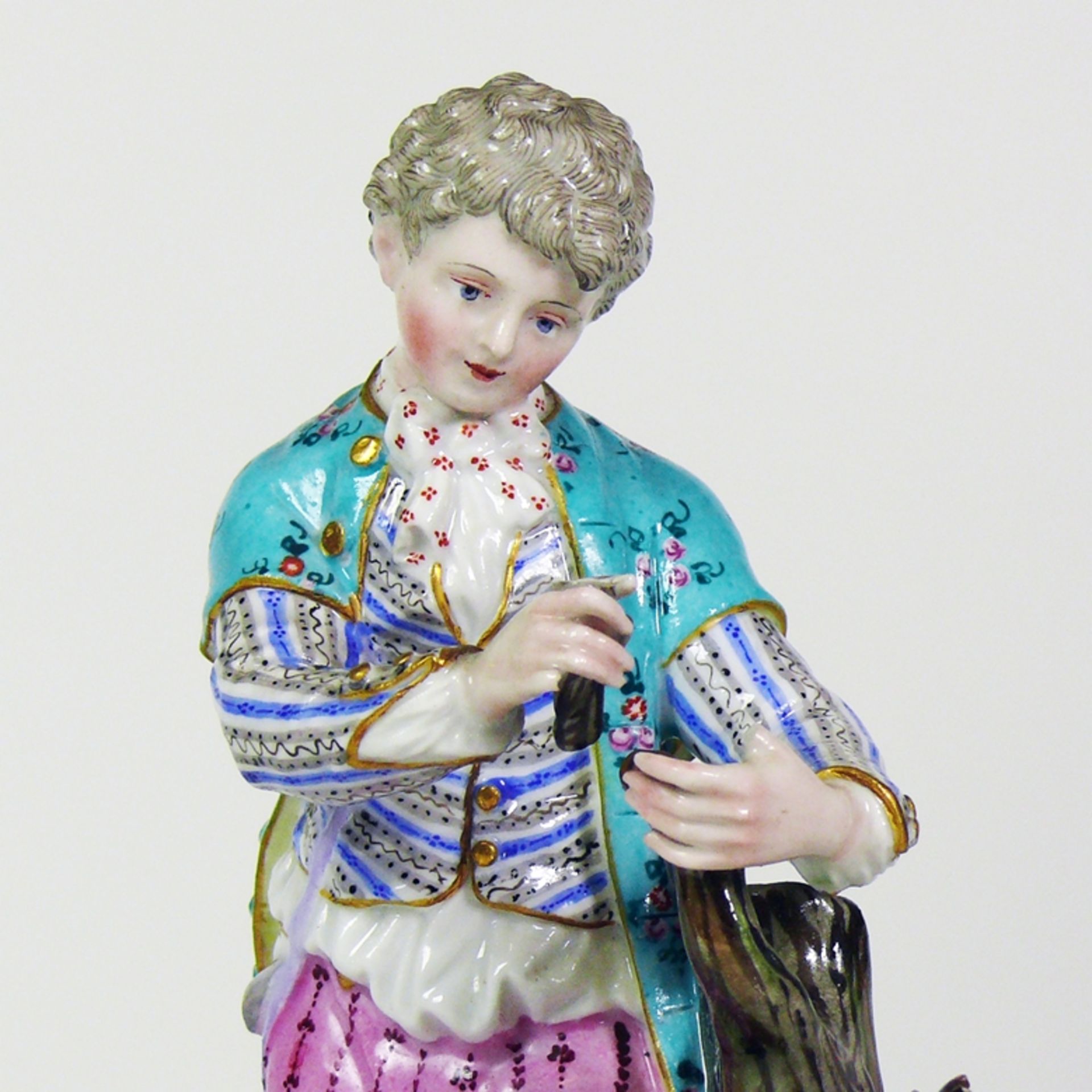 Meissener Porzellanfigur (um 1900) - Bild 2 aus 7