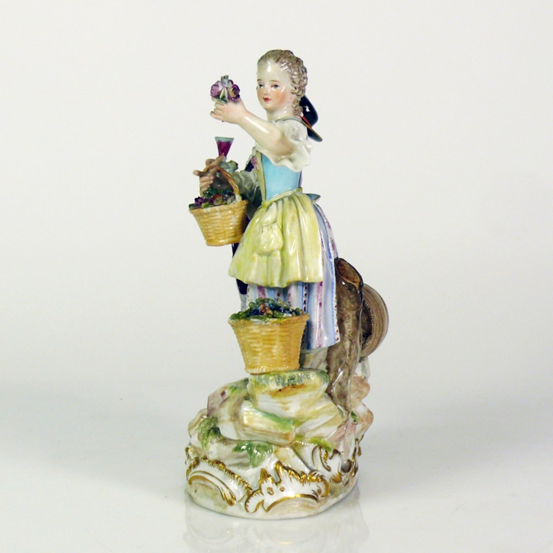 Figurengruppe "Weinlese" (Meissen, um 1900) - Image 3 of 7