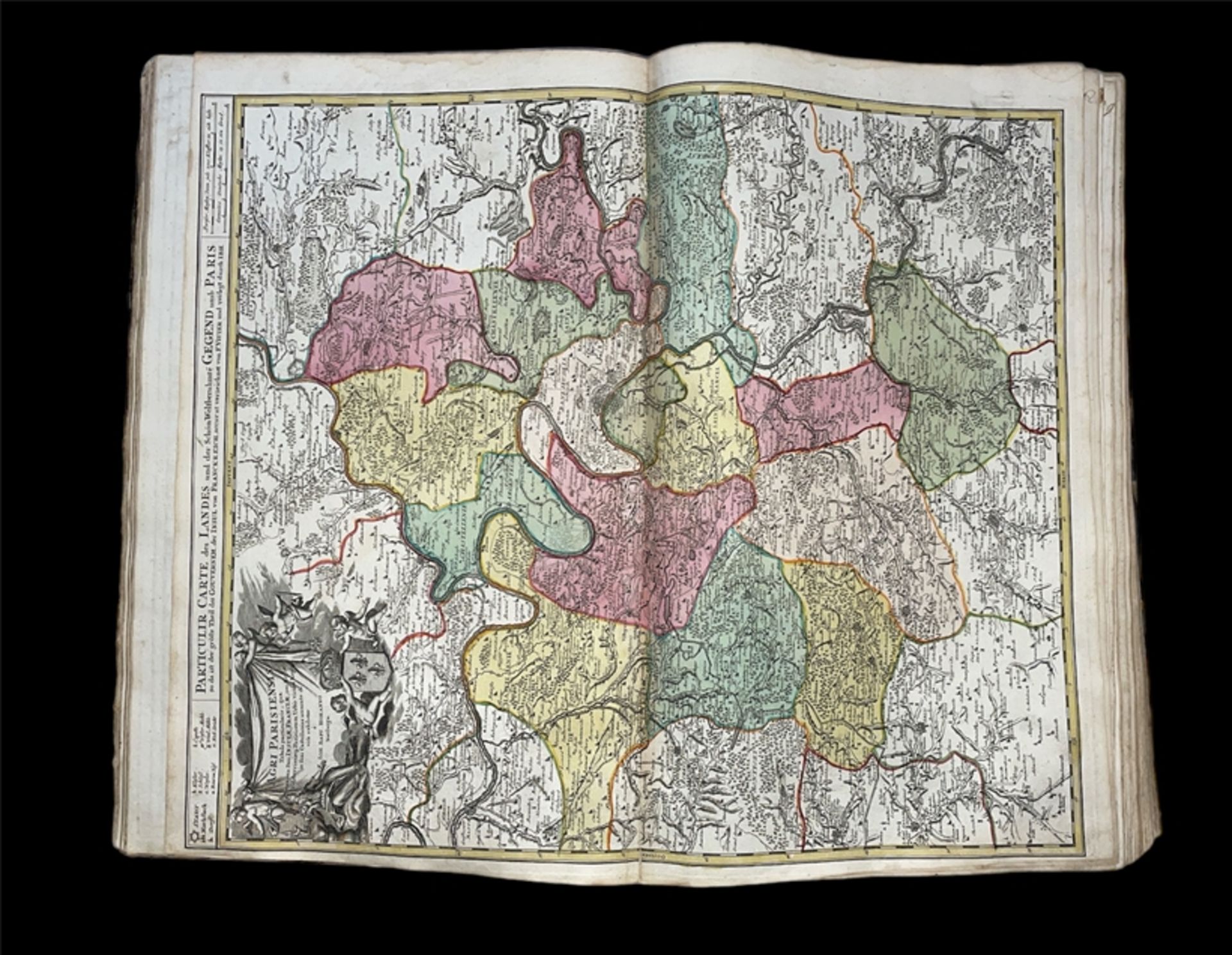 J.B. HOMANN "Neuer Atlas über die gantze Welt" (Nürnberg, 1712) - Bild 117 aus 125