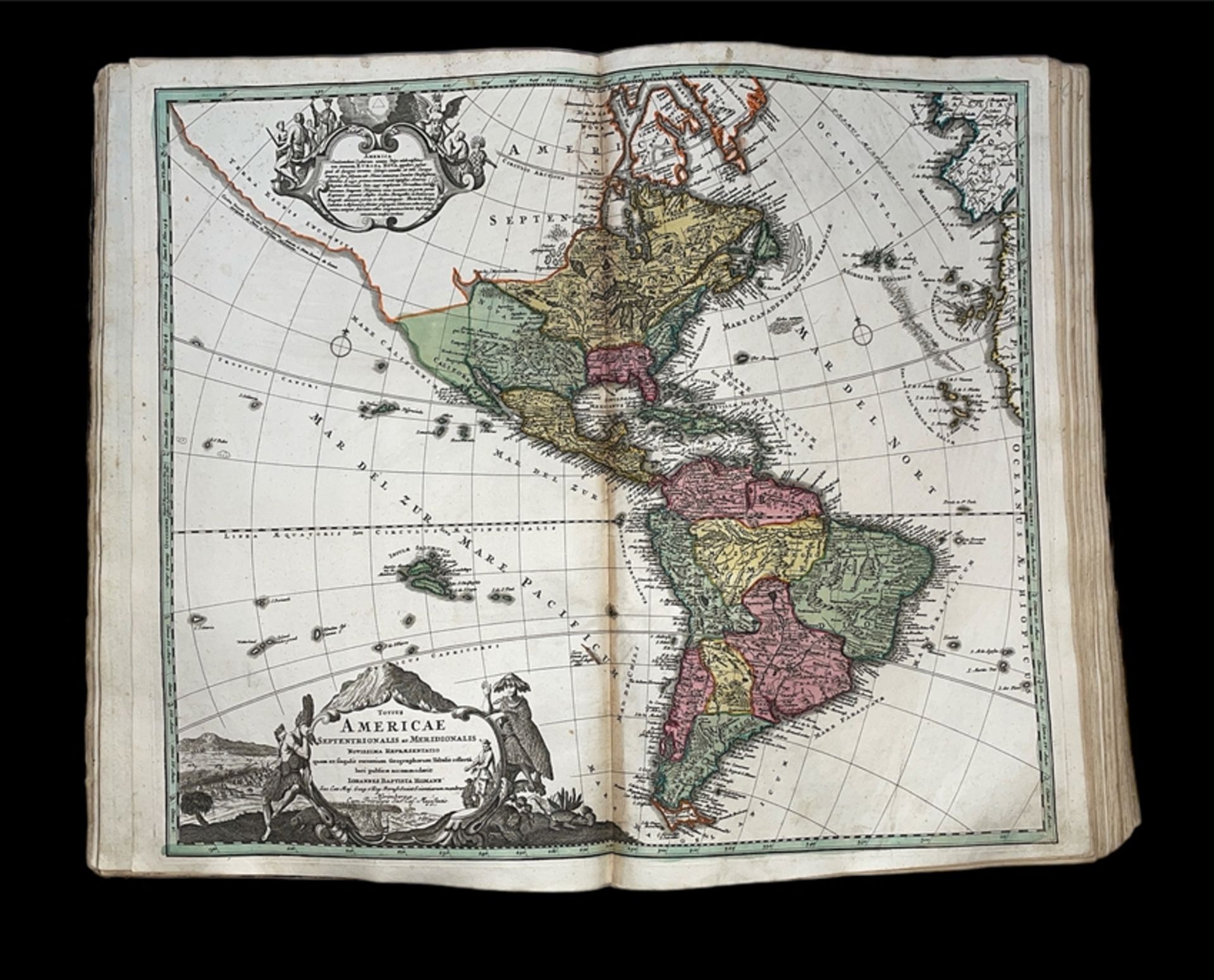 J.B. HOMANN "Neuer Atlas über die gantze Welt" (Nürnberg, 1712) - Bild 104 aus 125