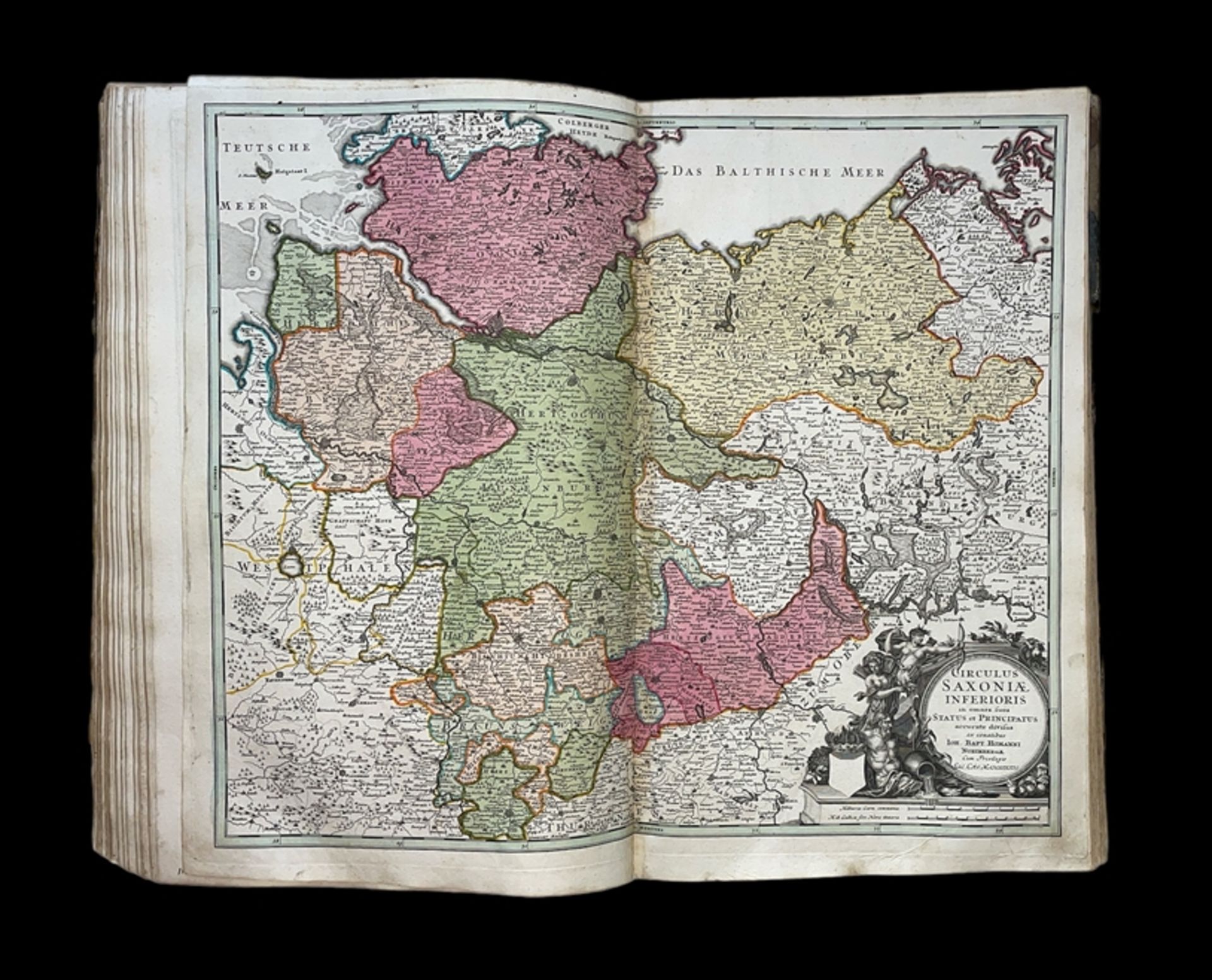 J.B. HOMANN "Neuer Atlas über die gantze Welt" (Nürnberg, 1712) - Bild 58 aus 125