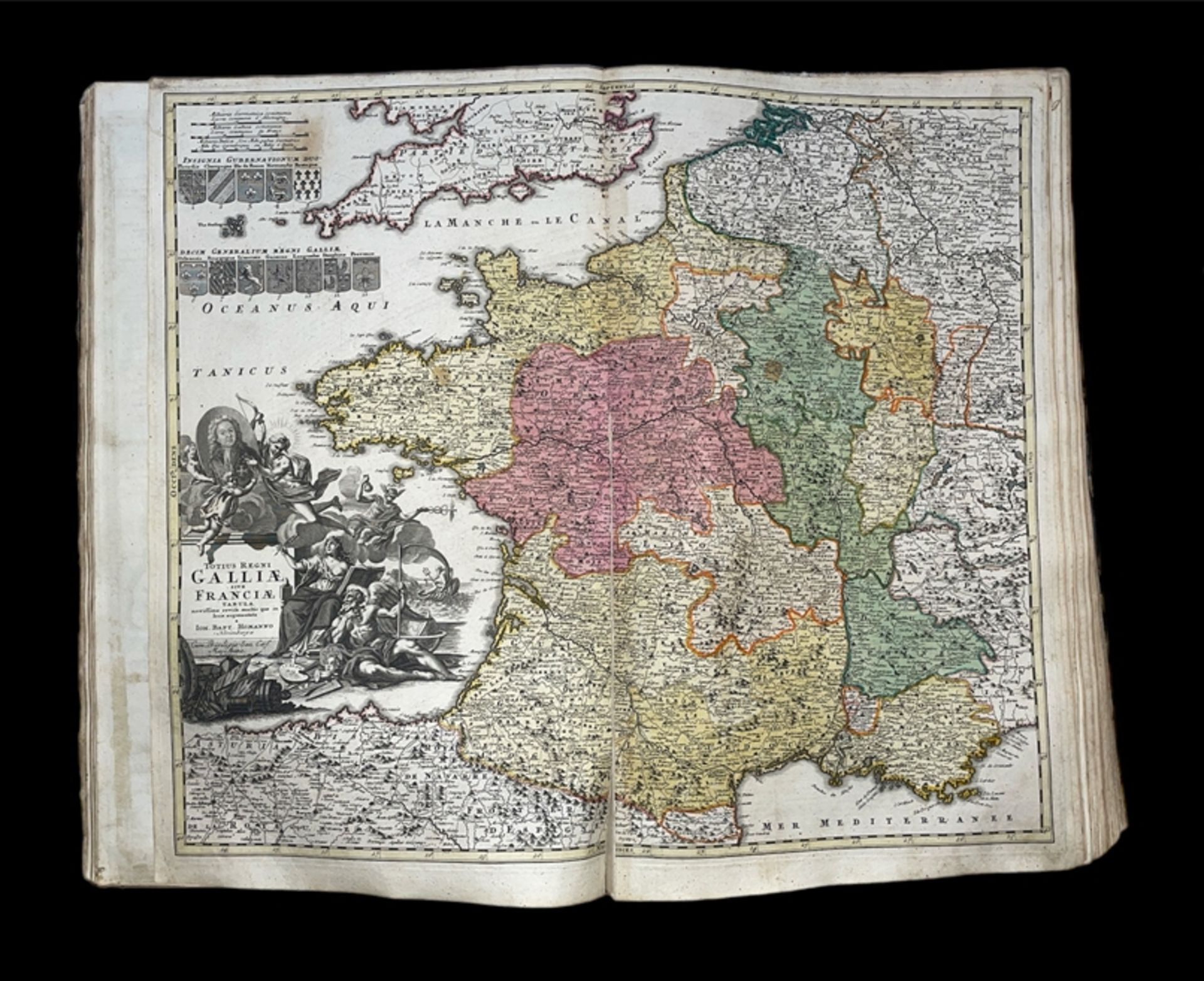 J.B. HOMANN "Neuer Atlas über die gantze Welt" (Nürnberg, 1712) - Bild 114 aus 125