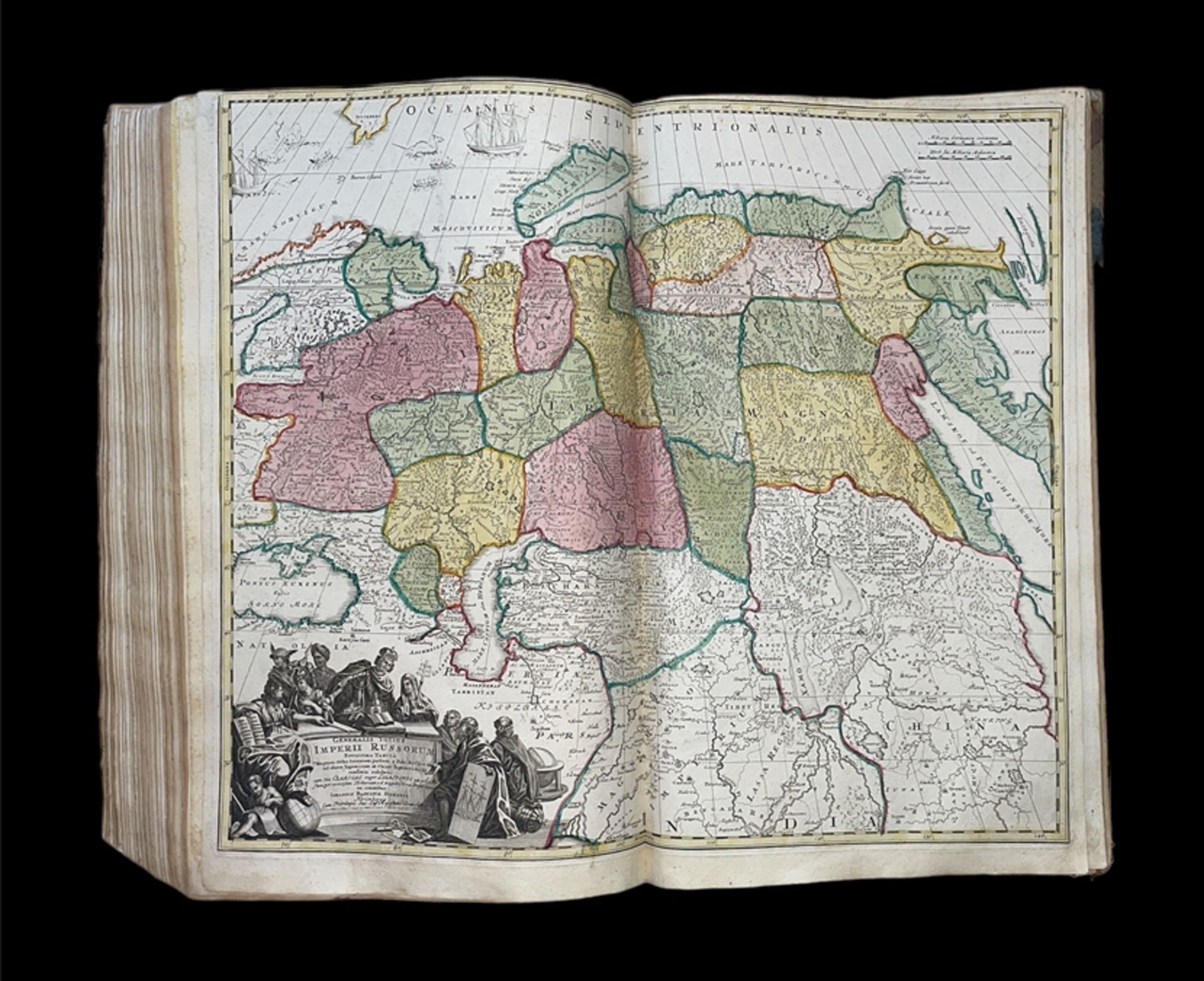 J.B. HOMANN "Neuer Atlas über die gantze Welt" (Nürnberg, 1712) - Bild 20 aus 125
