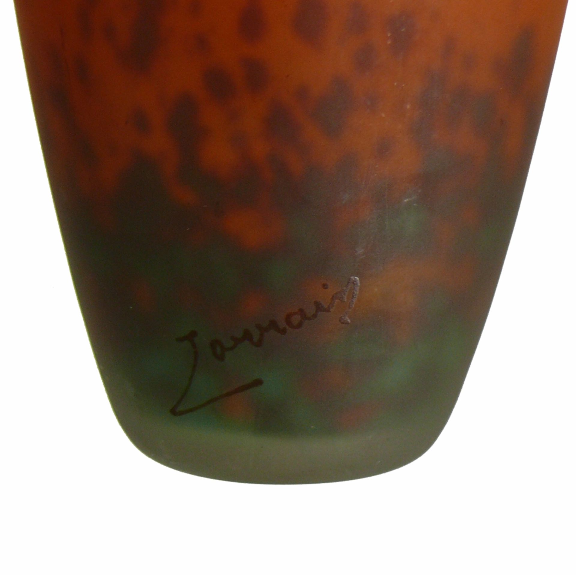 Jugendstil-Vase (Daum, Anfg. 20.Jh.) - Bild 4 aus 4