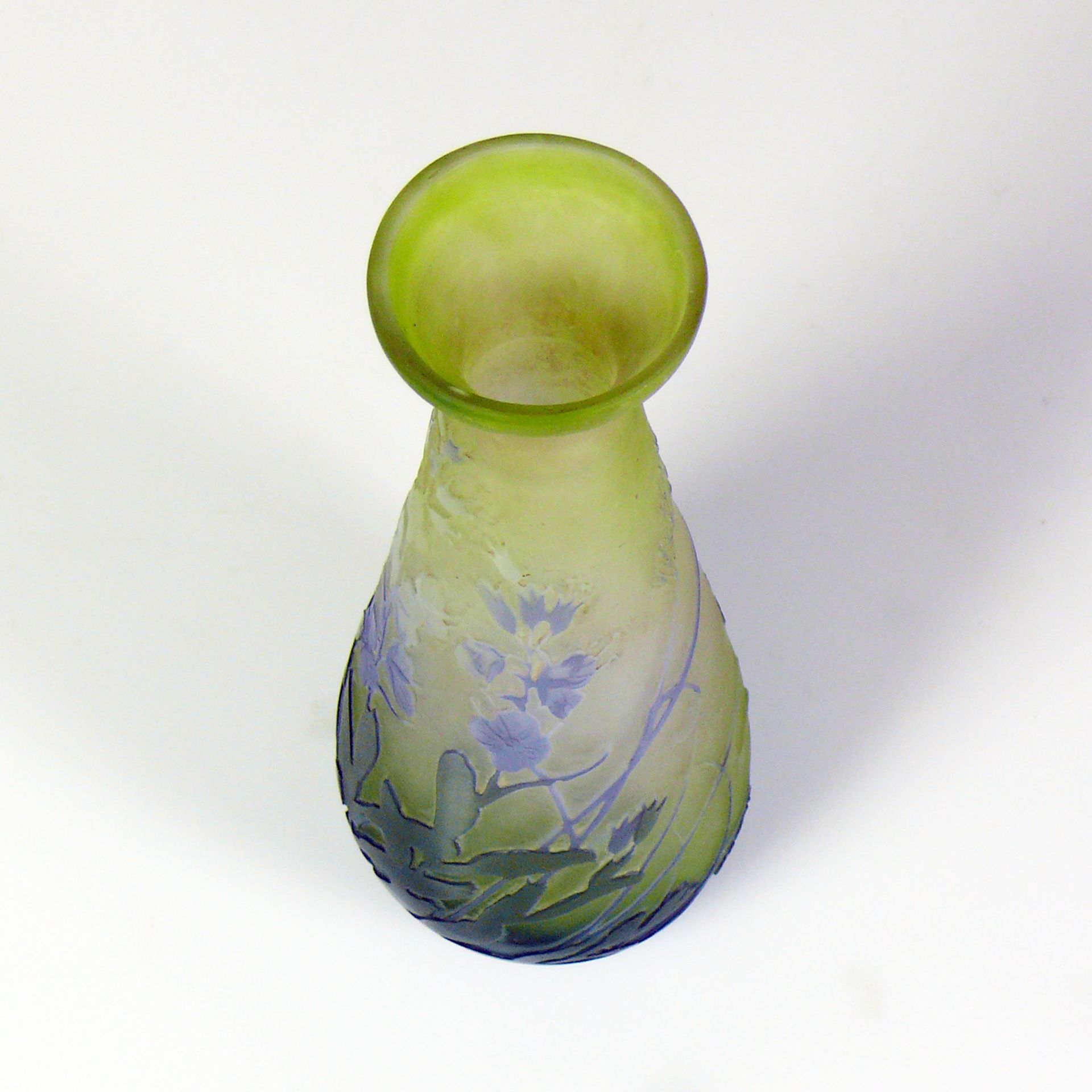 Gallé-Vase (um 1920) - Bild 3 aus 3