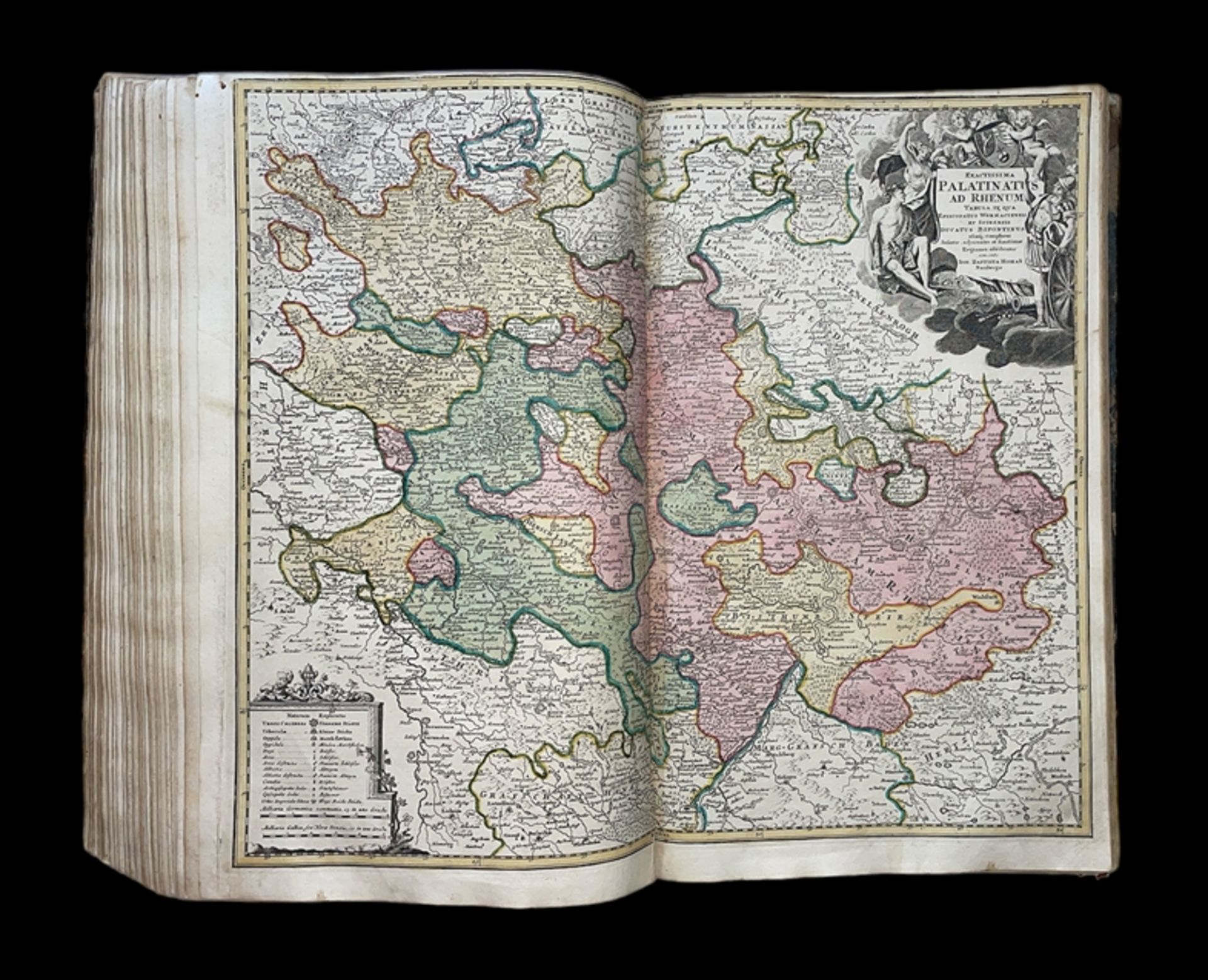 J.B. HOMANN "Neuer Atlas über die gantze Welt" (Nürnberg, 1712) - Bild 38 aus 125