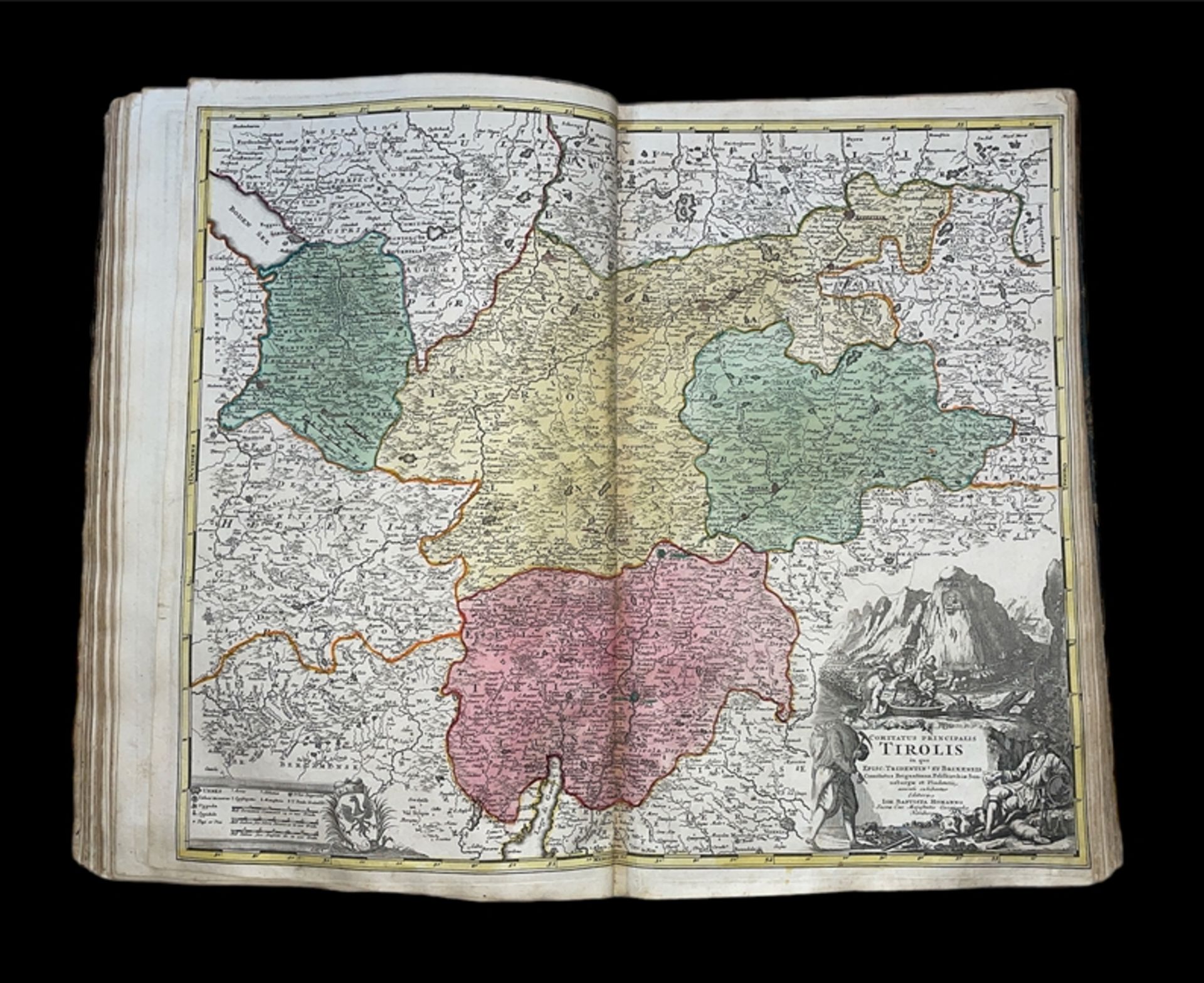 J.B. HOMANN "Neuer Atlas über die gantze Welt" (Nürnberg, 1712) - Bild 74 aus 125