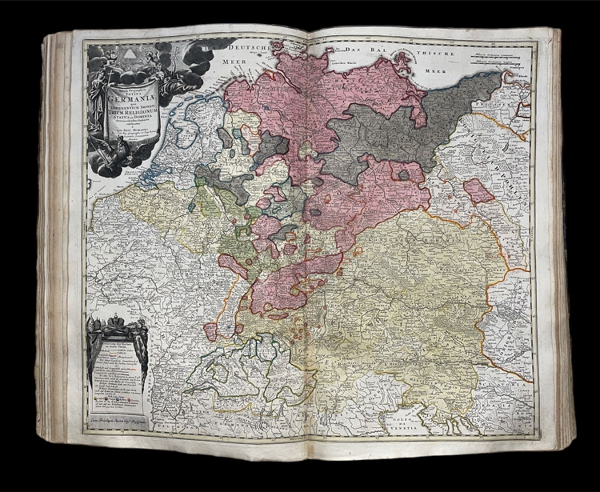 J.B. HOMANN "Neuer Atlas über die gantze Welt" (Nürnberg, 1712) - Bild 82 aus 125