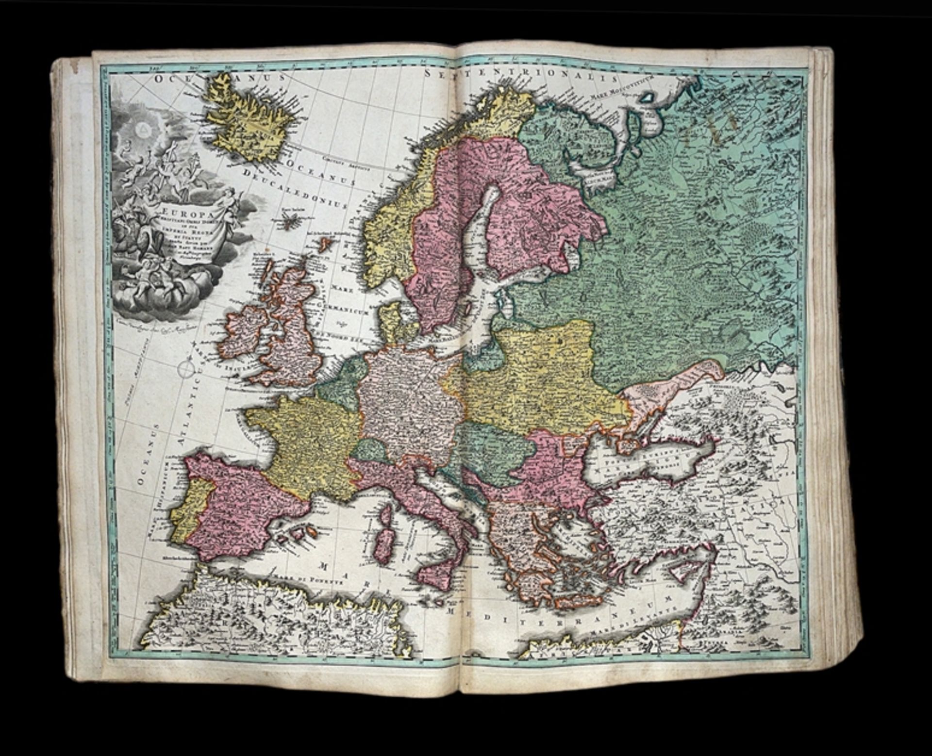 J.B. HOMANN "Neuer Atlas über die gantze Welt" (Nürnberg, 1712) - Bild 106 aus 125