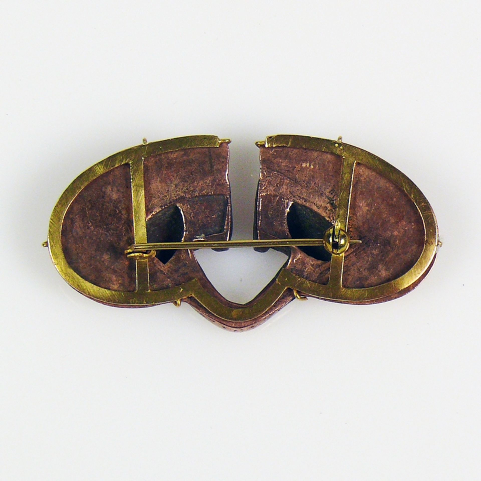 Goldener Nasenring (Tairona, Siera Nevada, 800 - 1500 n. Chr.) - Bild 3 aus 3