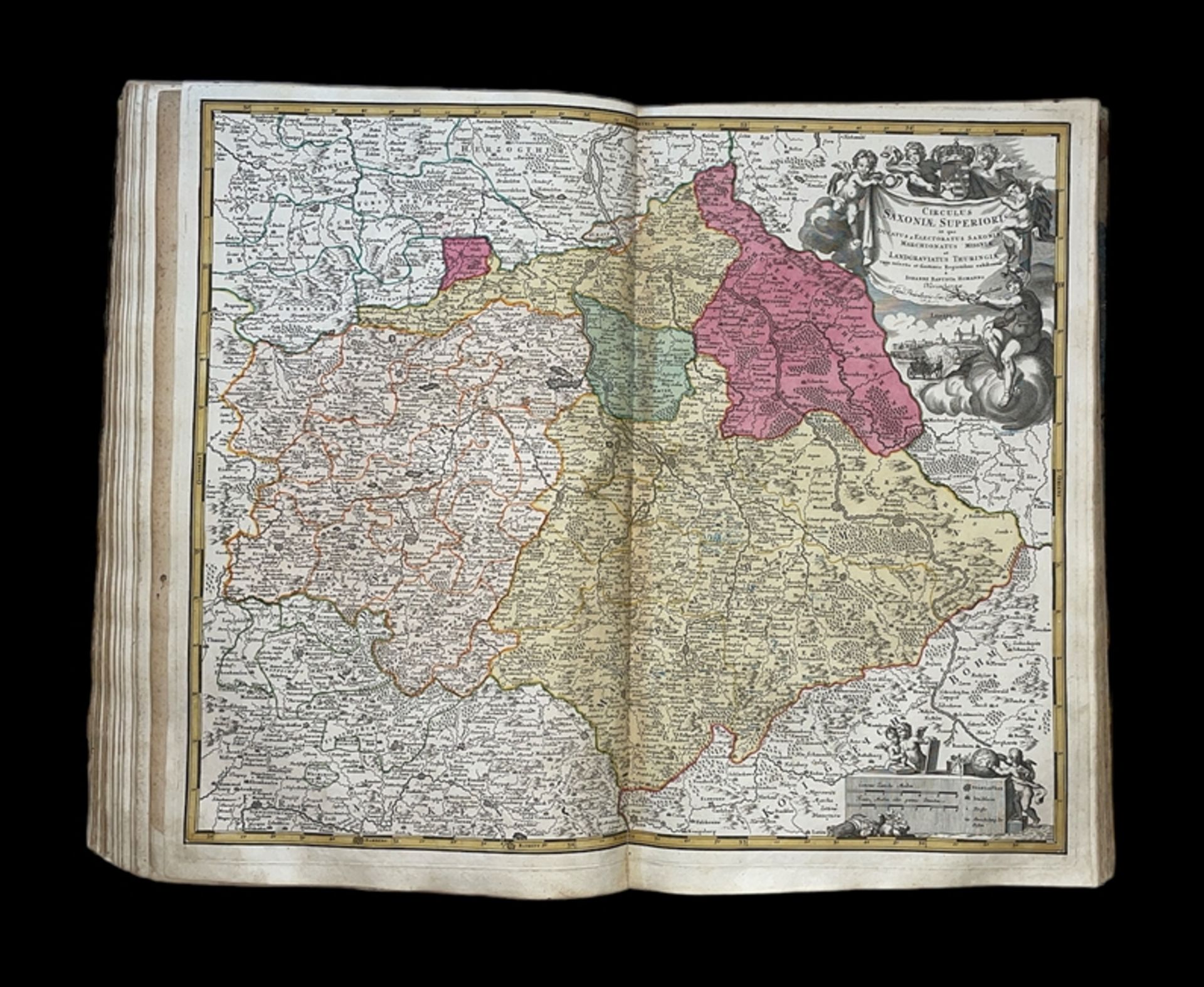 J.B. HOMANN "Neuer Atlas über die gantze Welt" (Nürnberg, 1712) - Bild 61 aus 125