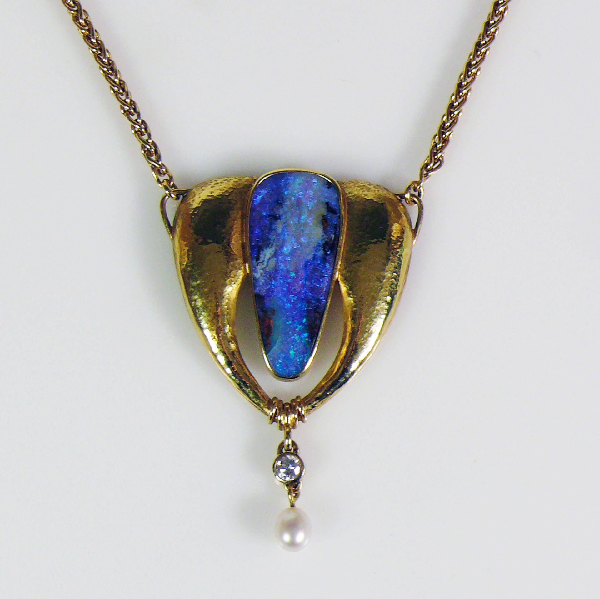 Collier mit Opal - Image 2 of 6