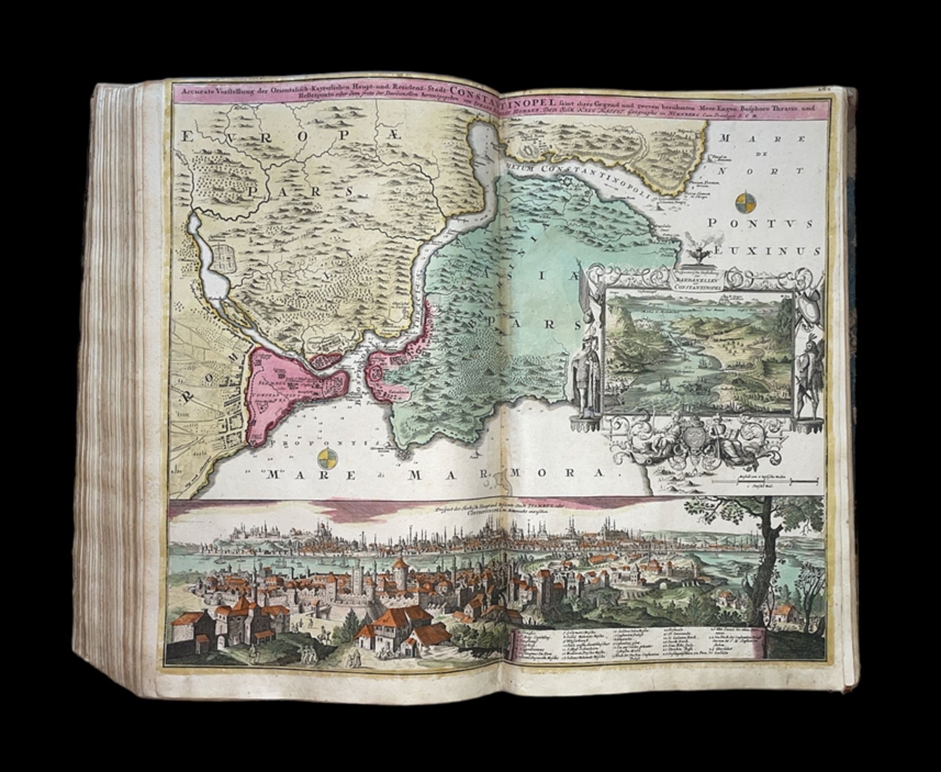 J.B. HOMANN "Neuer Atlas über die gantze Welt" (Nürnberg, 1712) - Bild 16 aus 125
