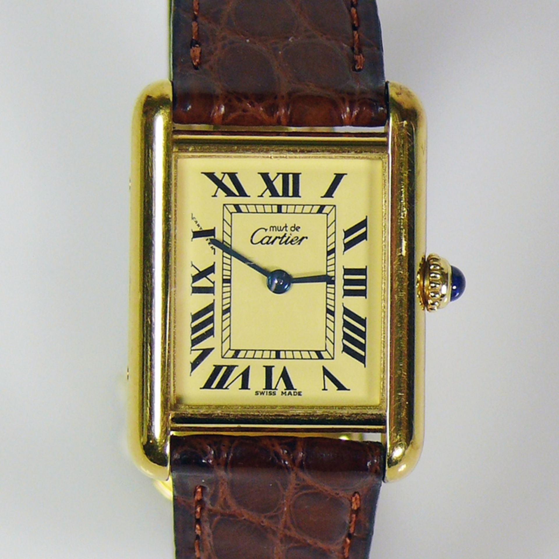 CARTIER TANK-Damenarmbanduhr - Bild 9 aus 9