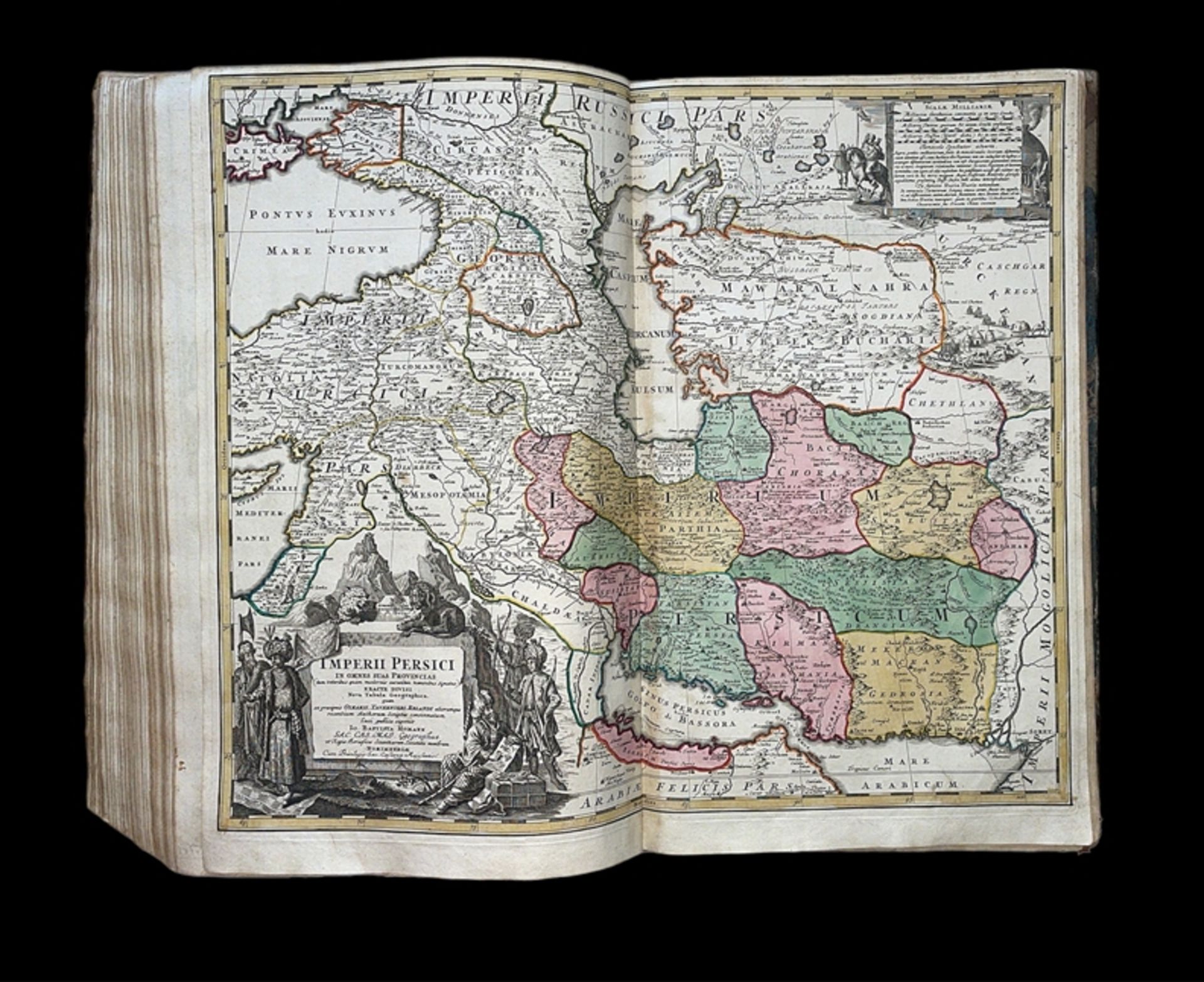 J.B. HOMANN "Neuer Atlas über die gantze Welt" (Nürnberg, 1712) - Bild 15 aus 125