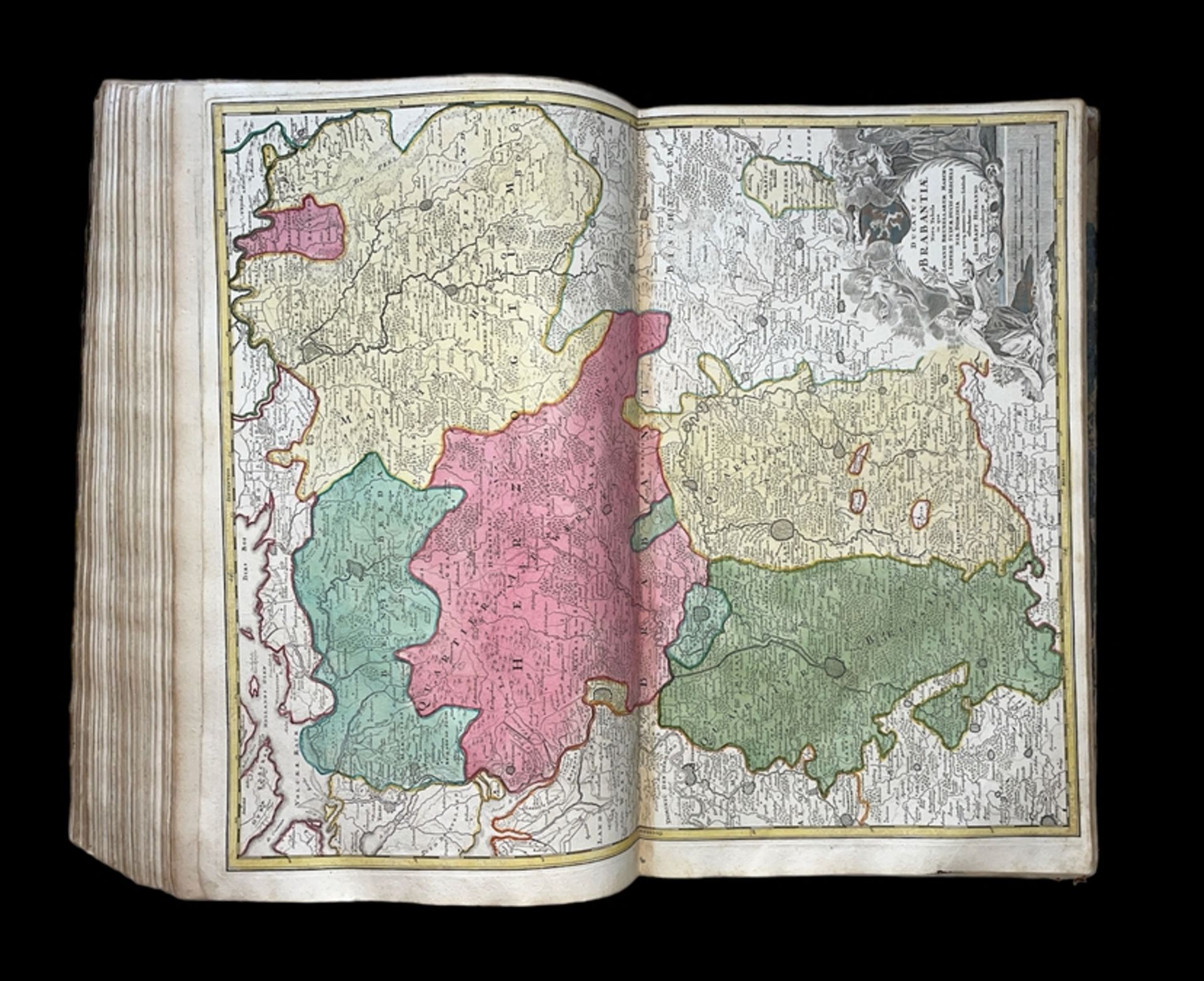 J.B. HOMANN "Neuer Atlas über die gantze Welt" (Nürnberg, 1712) - Bild 32 aus 125
