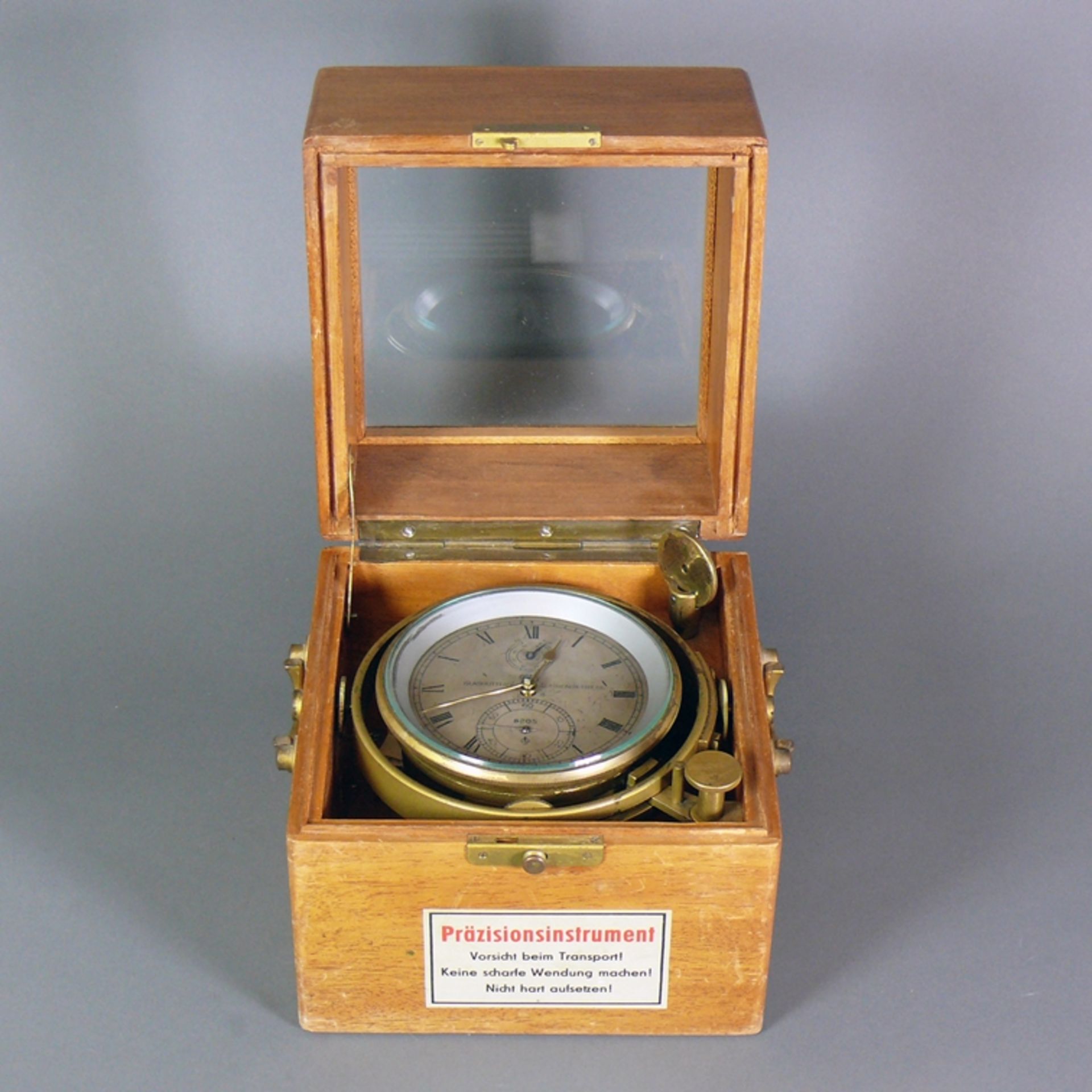 Glashütter Schiff-Chronometer - Bild 2 aus 4