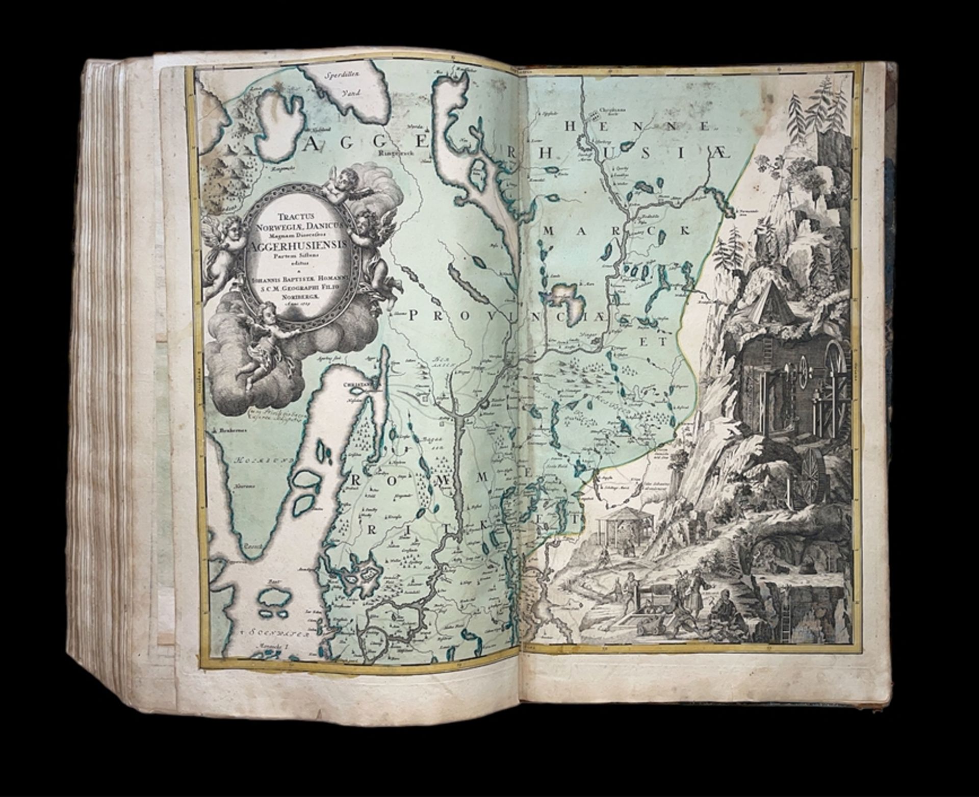 J.B. HOMANN "Neuer Atlas über die gantze Welt" (Nürnberg, 1712) - Bild 9 aus 125