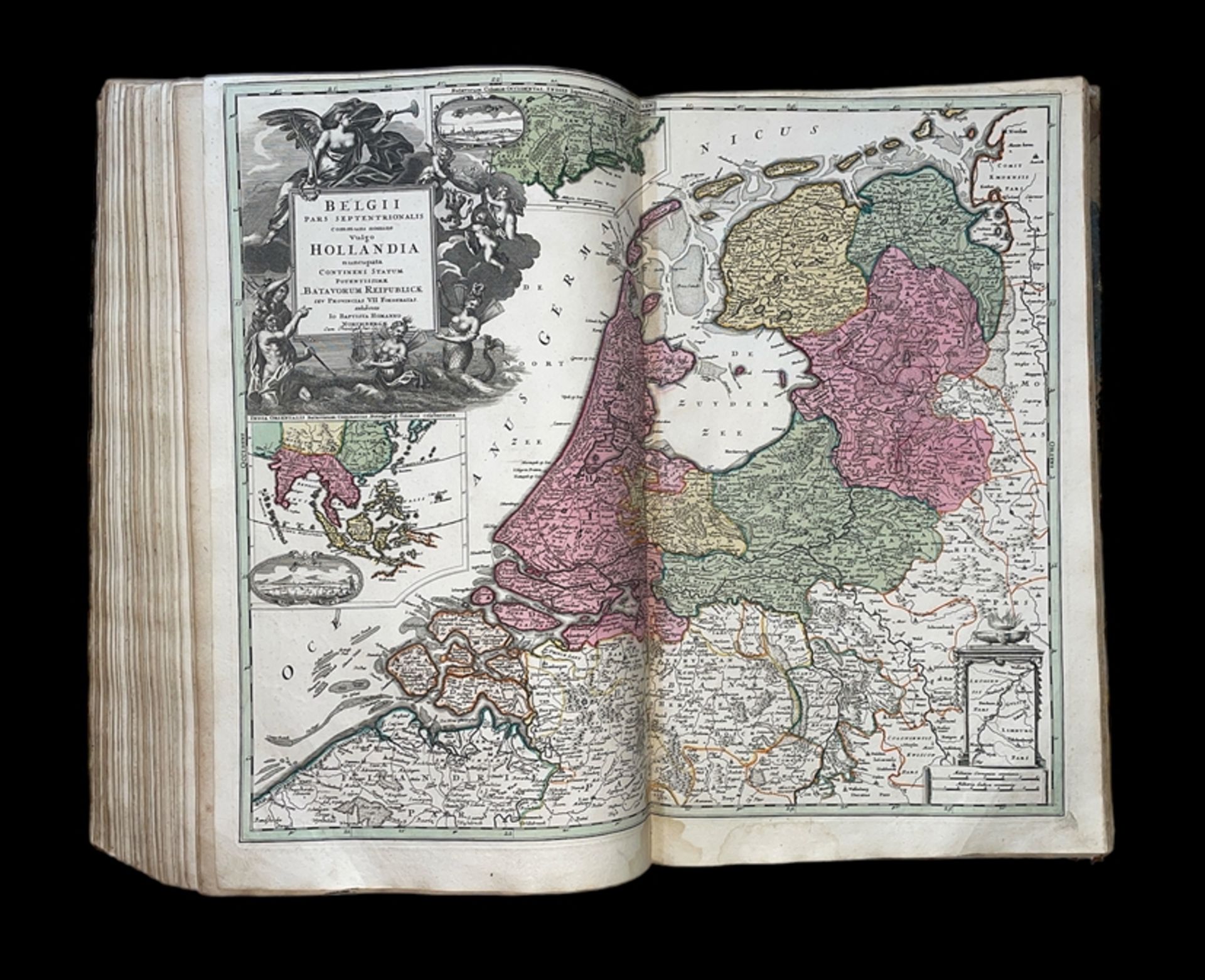 J.B. HOMANN "Neuer Atlas über die gantze Welt" (Nürnberg, 1712) - Bild 37 aus 125
