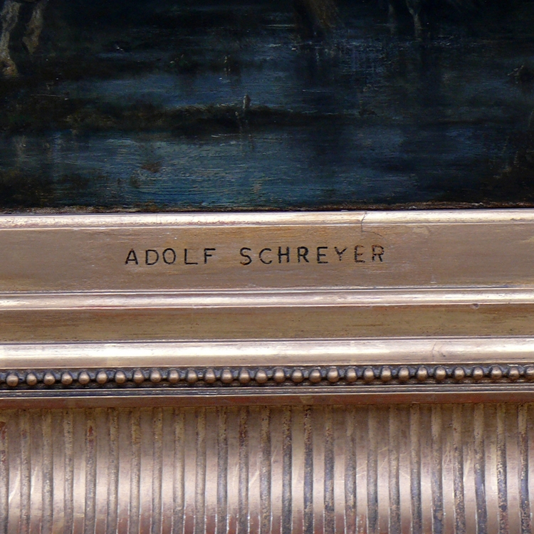 Schreyer, Adolf (Frankfurt/Main 1828 - 1899 Kronberg) - Image 4 of 6