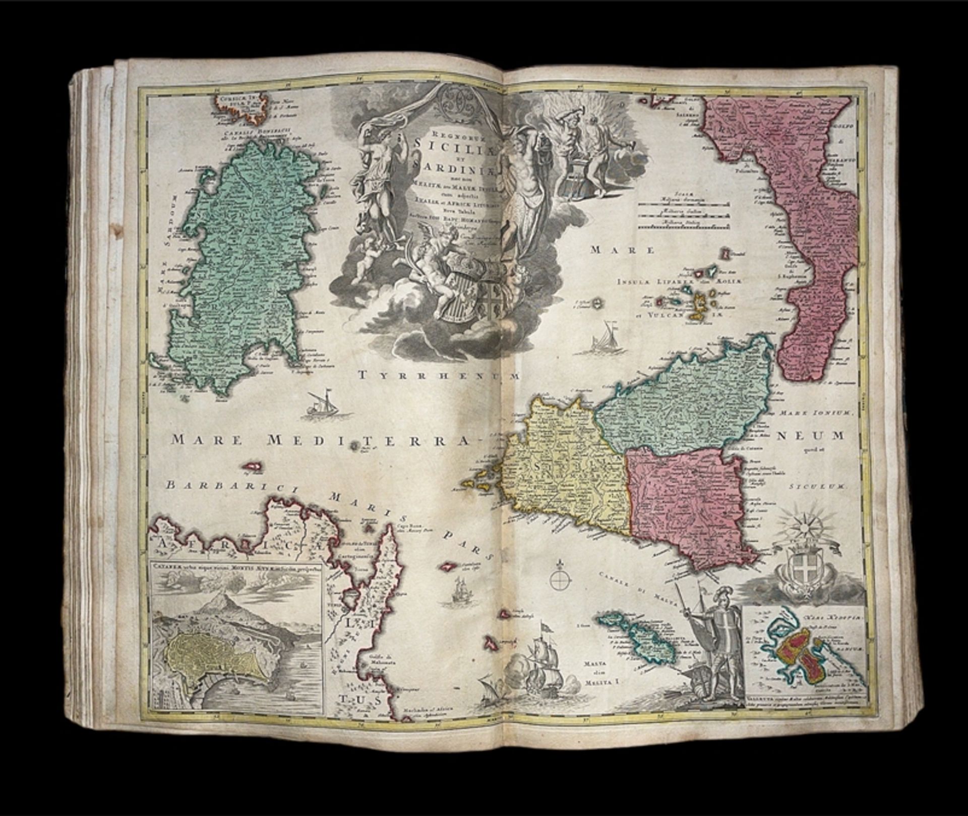 J.B. HOMANN "Neuer Atlas über die gantze Welt" (Nürnberg, 1712) - Bild 85 aus 125