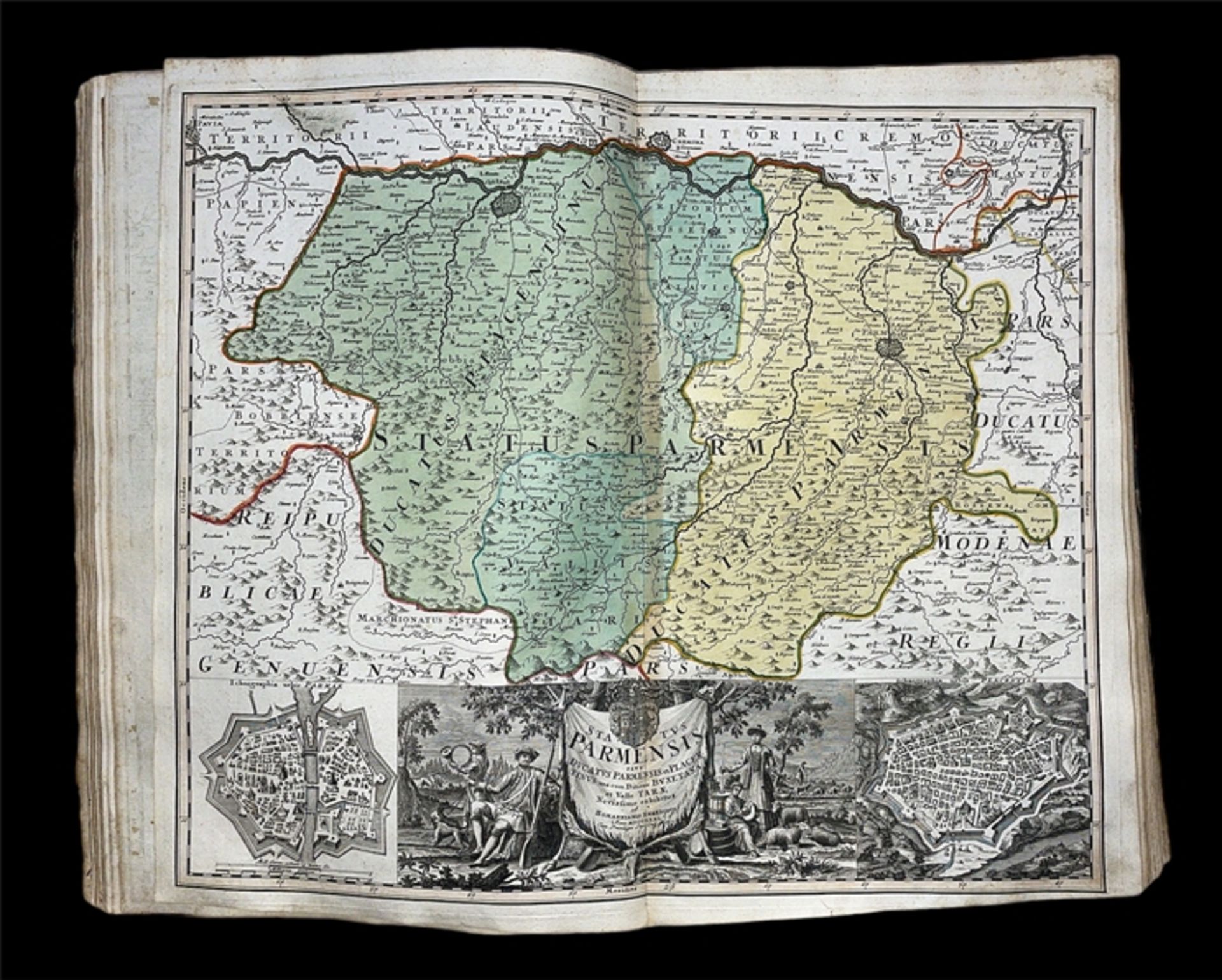 J.B. HOMANN "Neuer Atlas über die gantze Welt" (Nürnberg, 1712) - Bild 90 aus 125