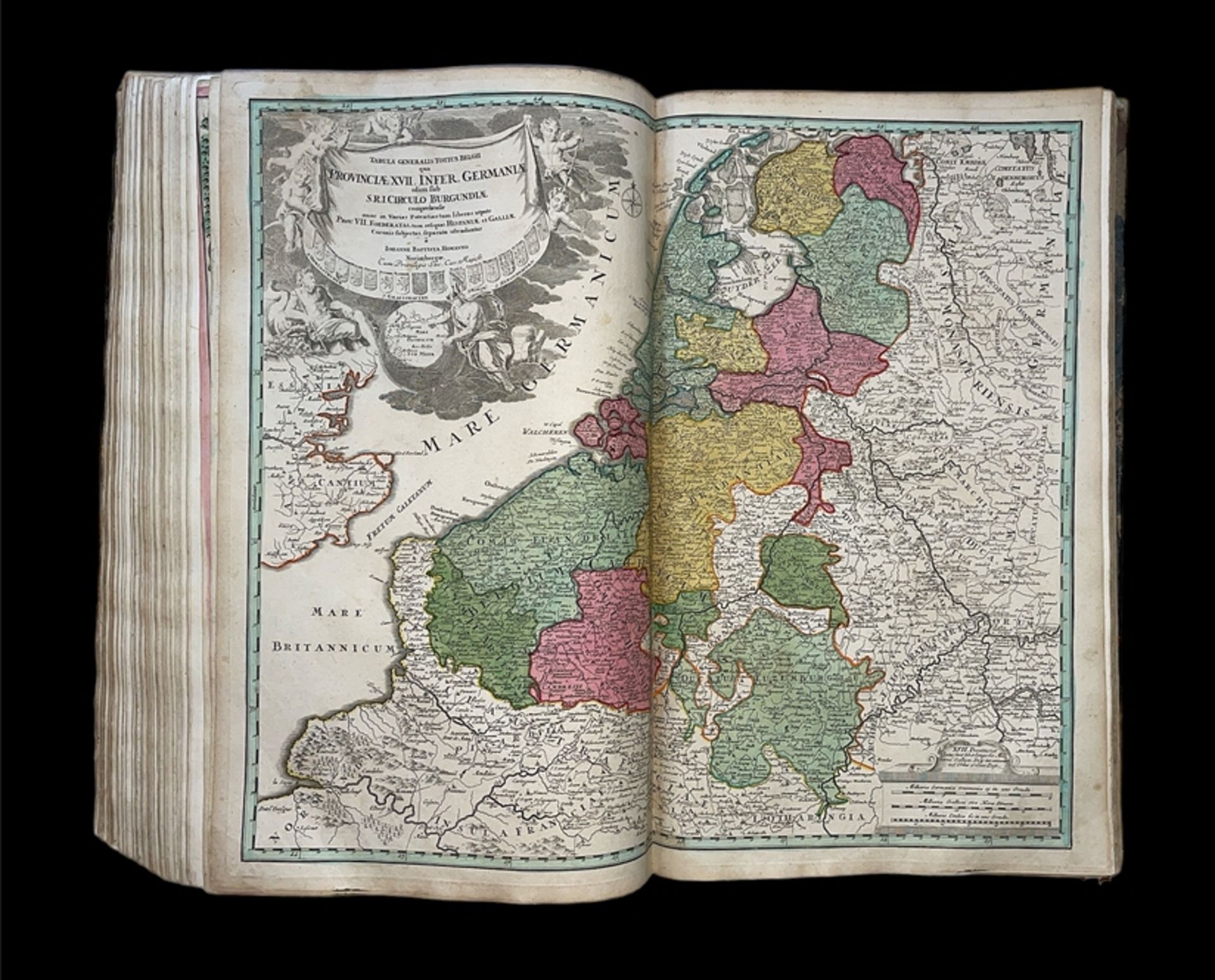 J.B. HOMANN "Neuer Atlas über die gantze Welt" (Nürnberg, 1712) - Bild 40 aus 125