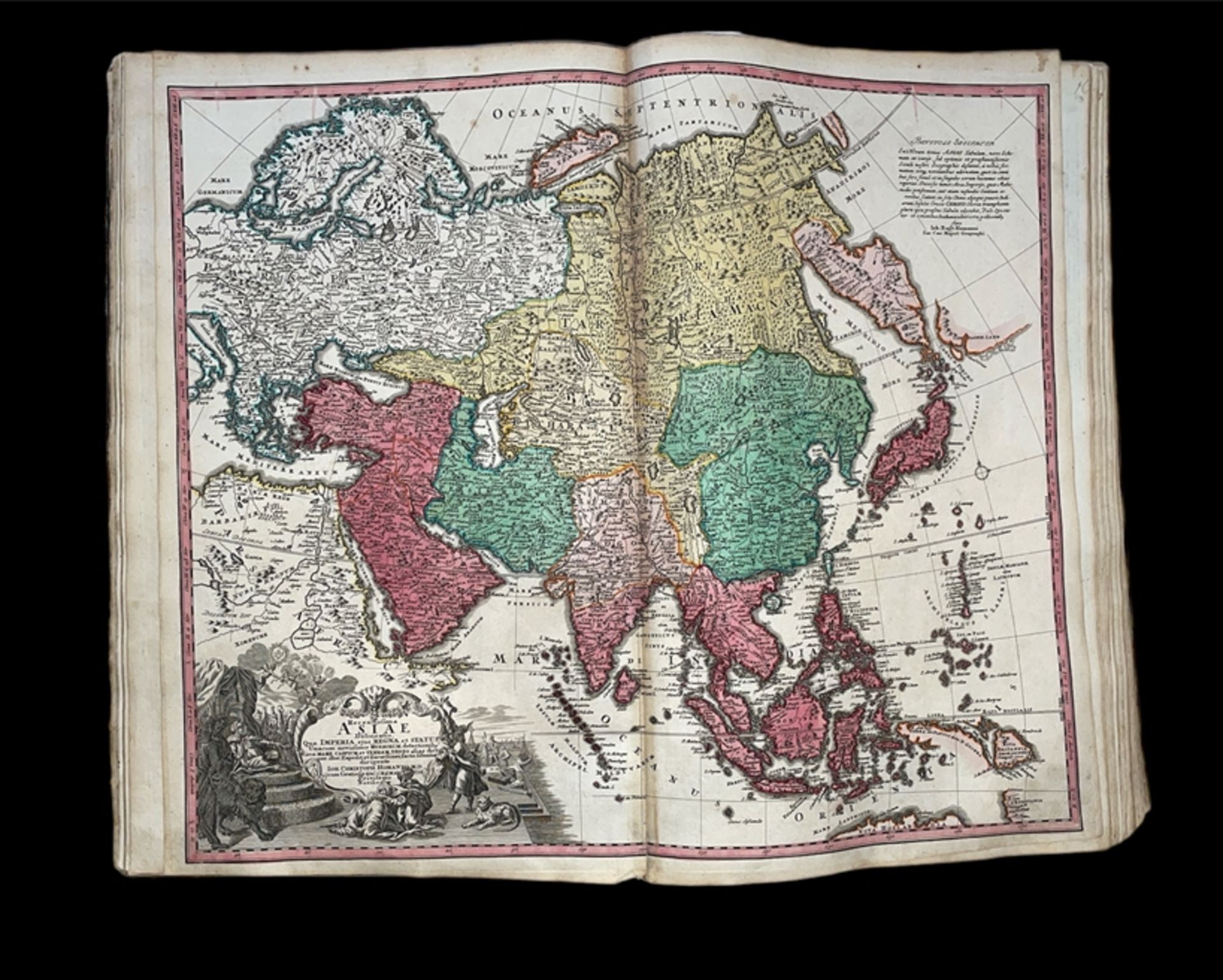 J.B. HOMANN "Neuer Atlas über die gantze Welt" (Nürnberg, 1712) - Bild 105 aus 125