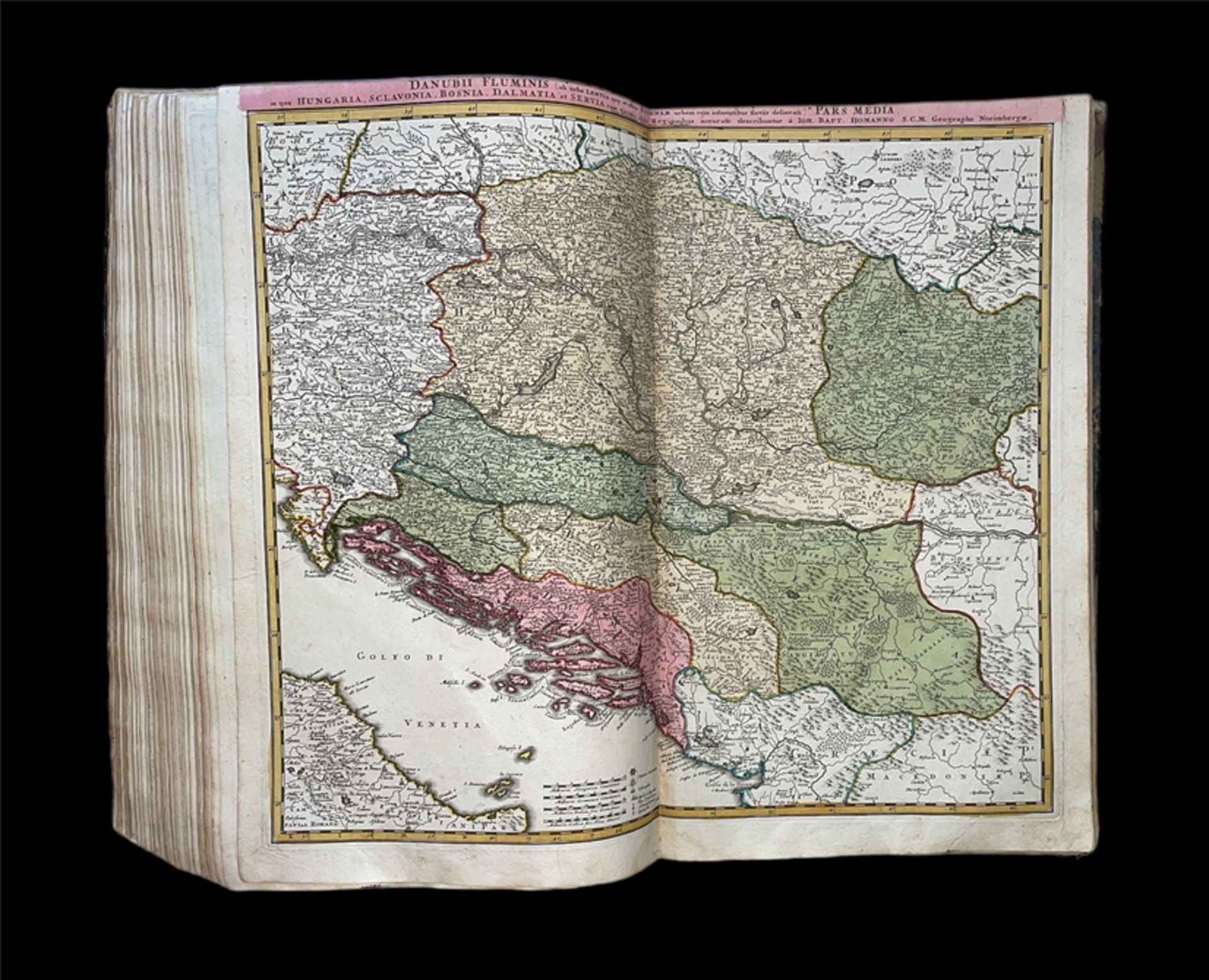 J.B. HOMANN "Neuer Atlas über die gantze Welt" (Nürnberg, 1712) - Bild 31 aus 125