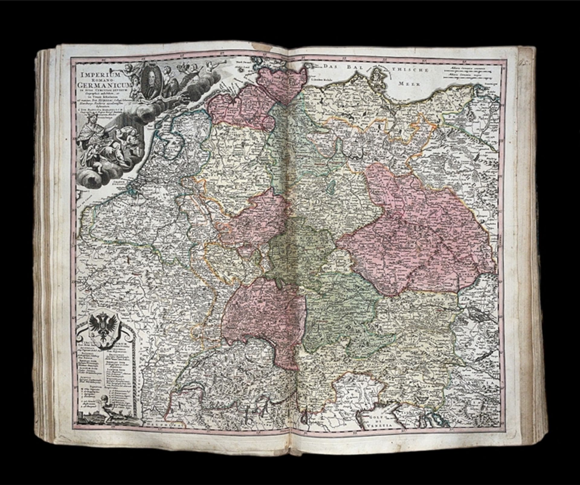 J.B. HOMANN "Neuer Atlas über die gantze Welt" (Nürnberg, 1712) - Bild 81 aus 125