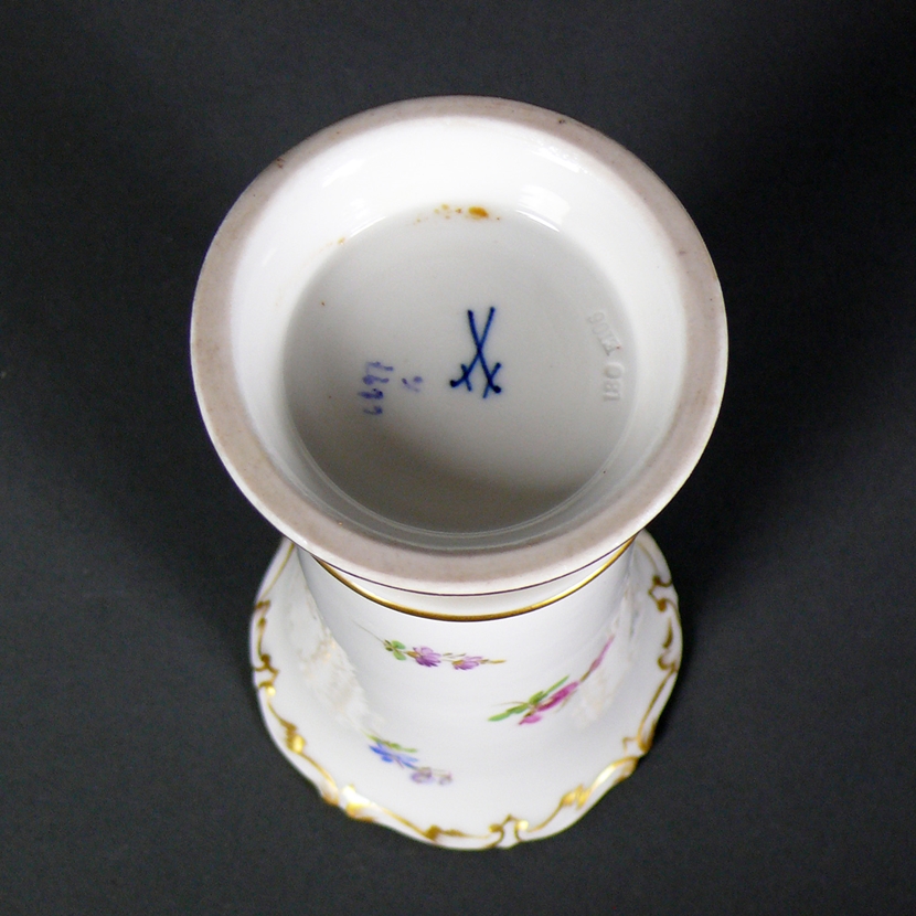 2 Vasen (Meissen, um 1900) - Image 3 of 3