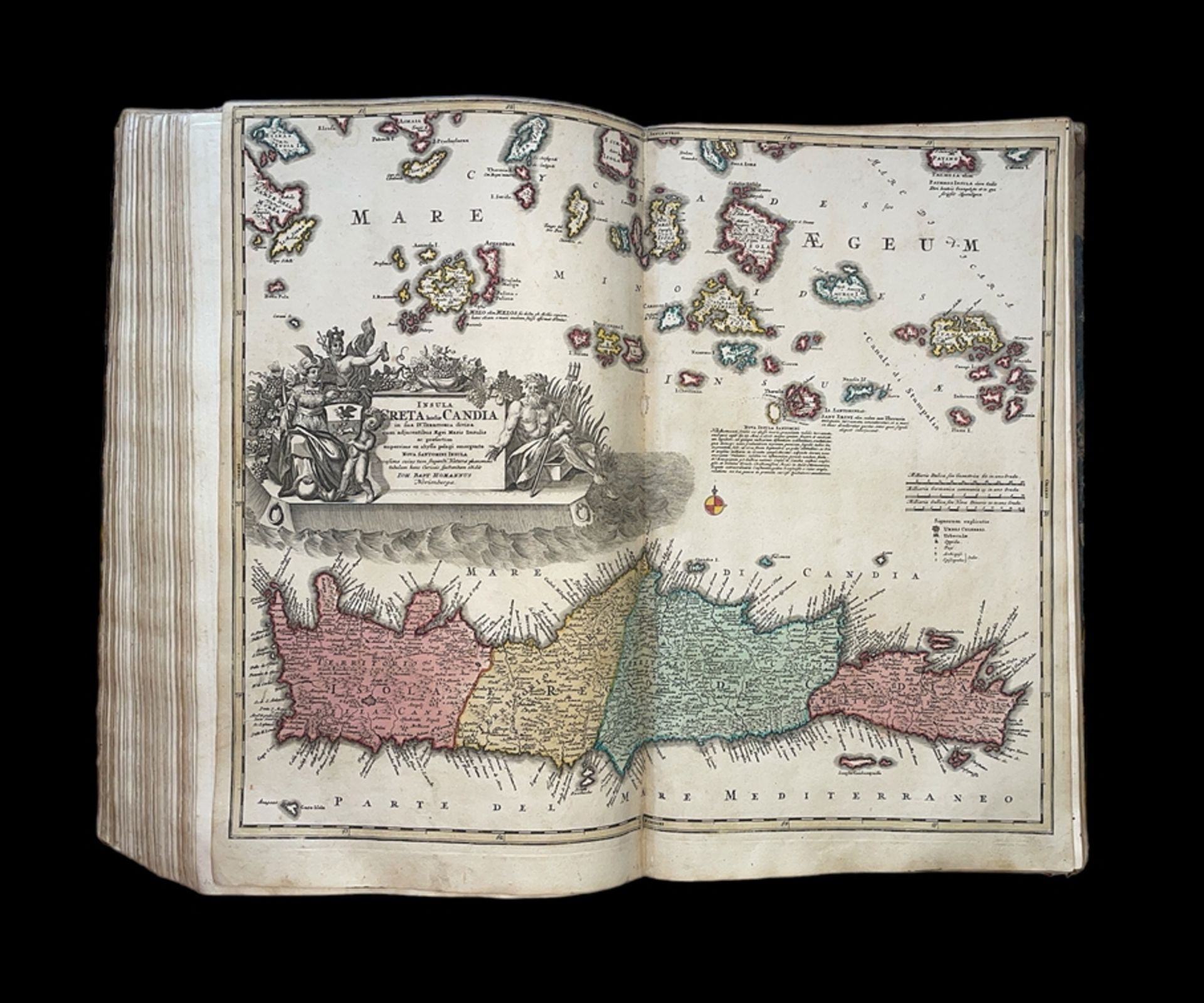 J.B. HOMANN "Neuer Atlas über die gantze Welt" (Nürnberg, 1712) - Bild 27 aus 125
