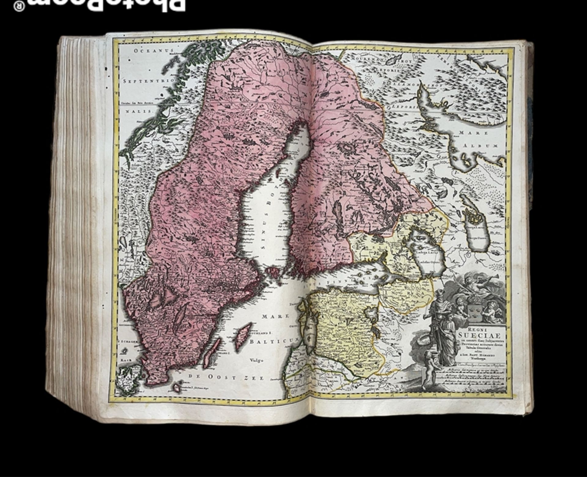 J.B. HOMANN "Neuer Atlas über die gantze Welt" (Nürnberg, 1712) - Bild 28 aus 125