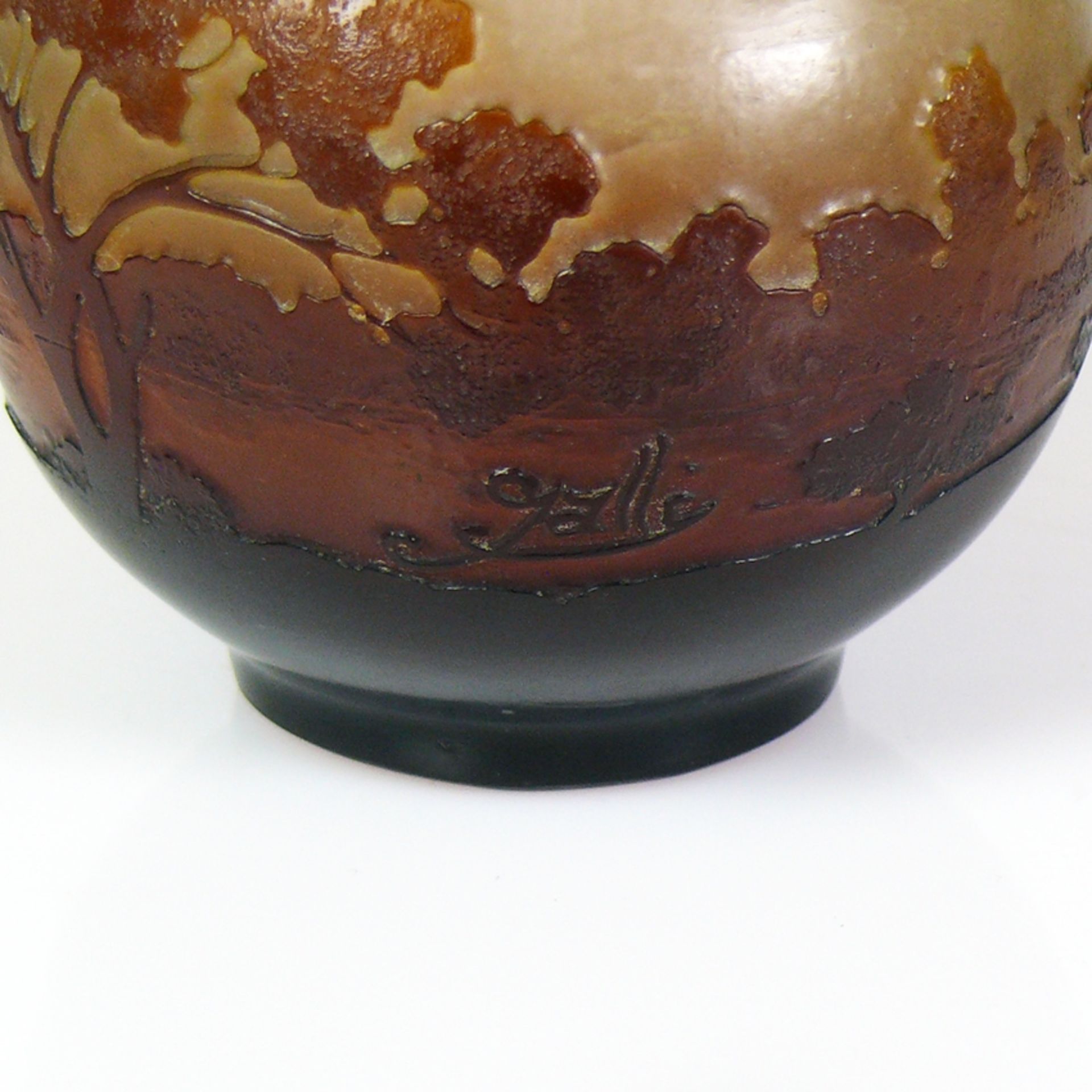 Gallé-Vase (um 1915) - Bild 2 aus 3