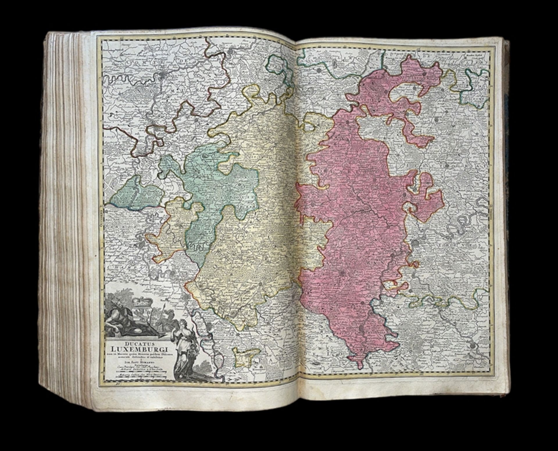 J.B. HOMANN "Neuer Atlas über die gantze Welt" (Nürnberg, 1712) - Bild 34 aus 125