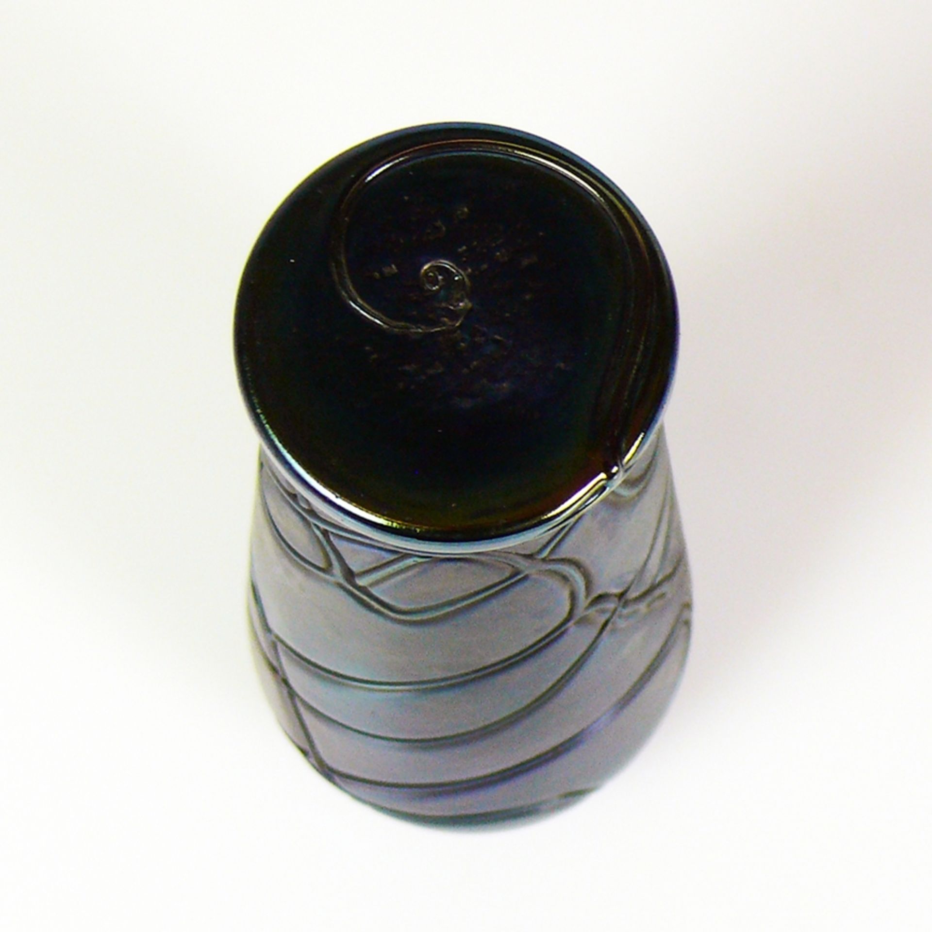 Jugendstil-Vase (Böhmen wohl Pallme-König & Habel, Anfg. 20.Jh.) - Bild 3 aus 3