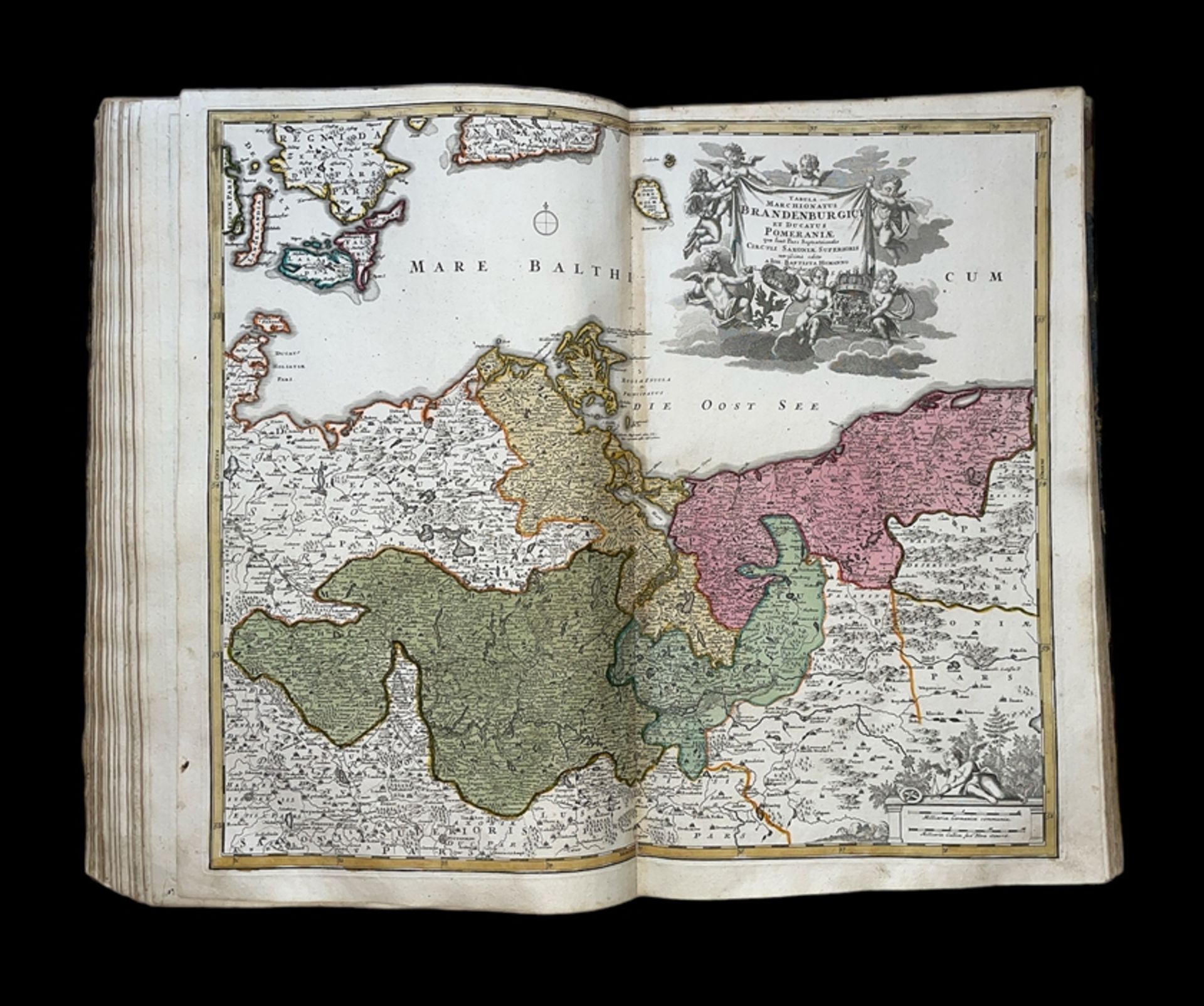J.B. HOMANN "Neuer Atlas über die gantze Welt" (Nürnberg, 1712) - Bild 59 aus 125