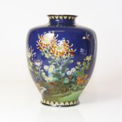 Cloisonné-Vase (China, 19.Jh.)