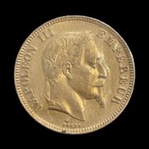 Goldmünze Napoleon III